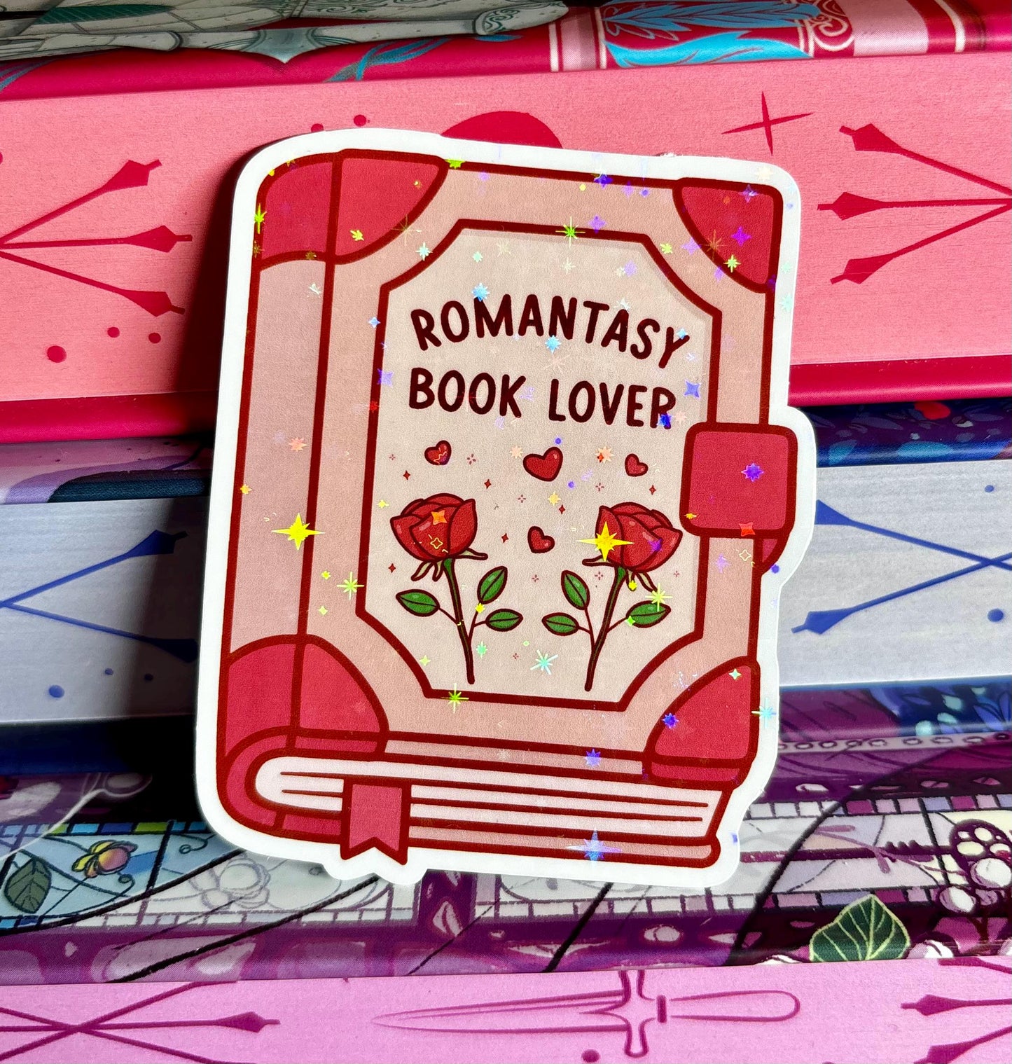 Romantasy Book Lover Sticker