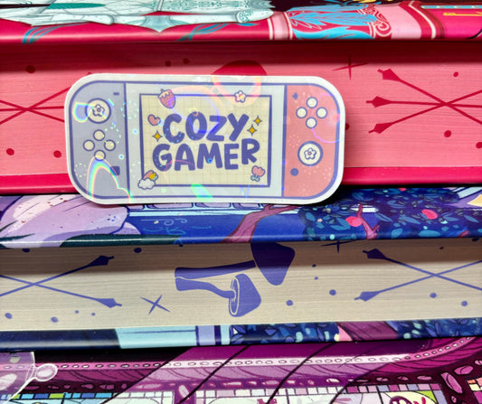 Mini Cozy Gamer Game Console Sticker