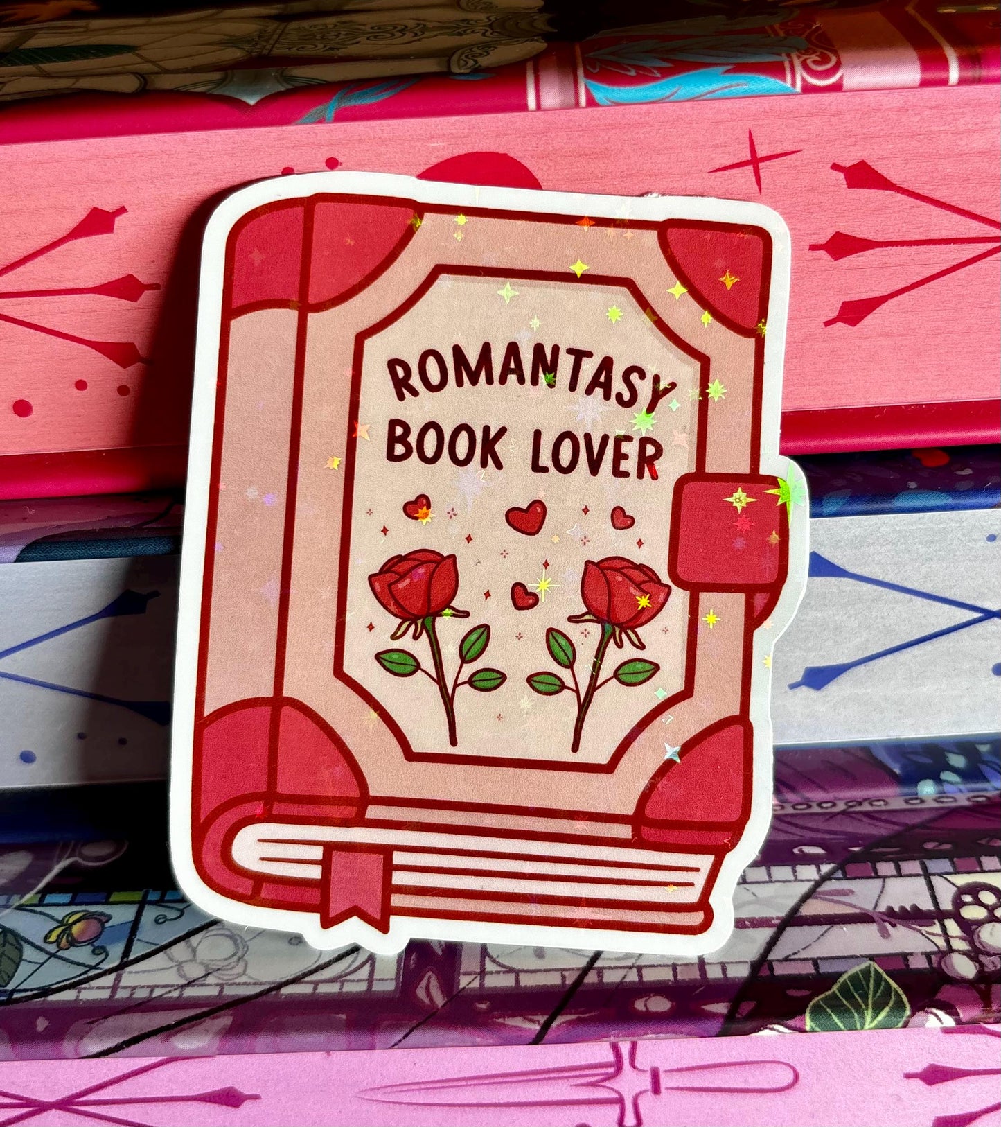Romantasy Book Lover Sticker