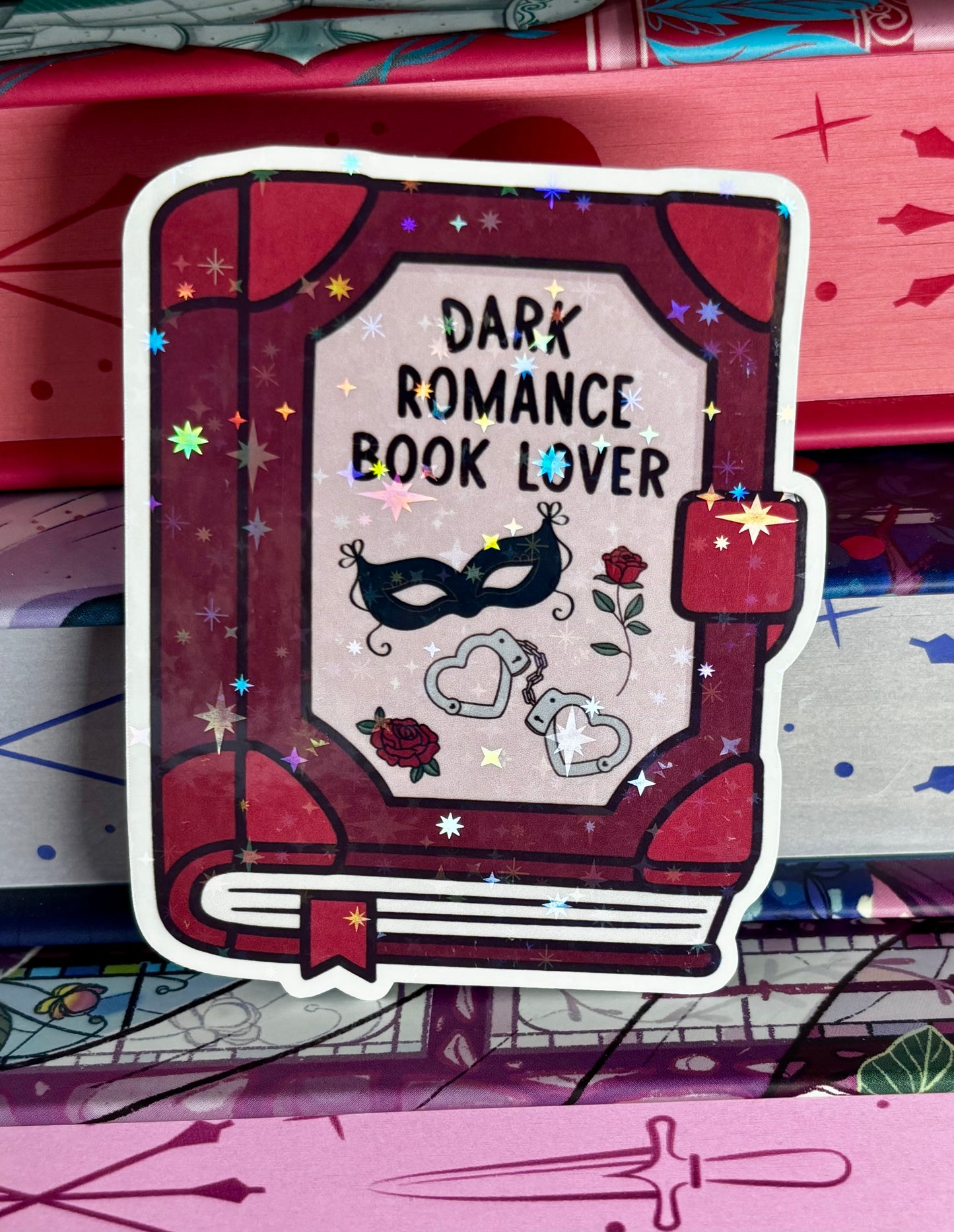 Dark Romance Book Lover Sticker