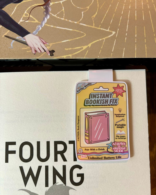 Instant Bookish Fix Magnetic Bookmark