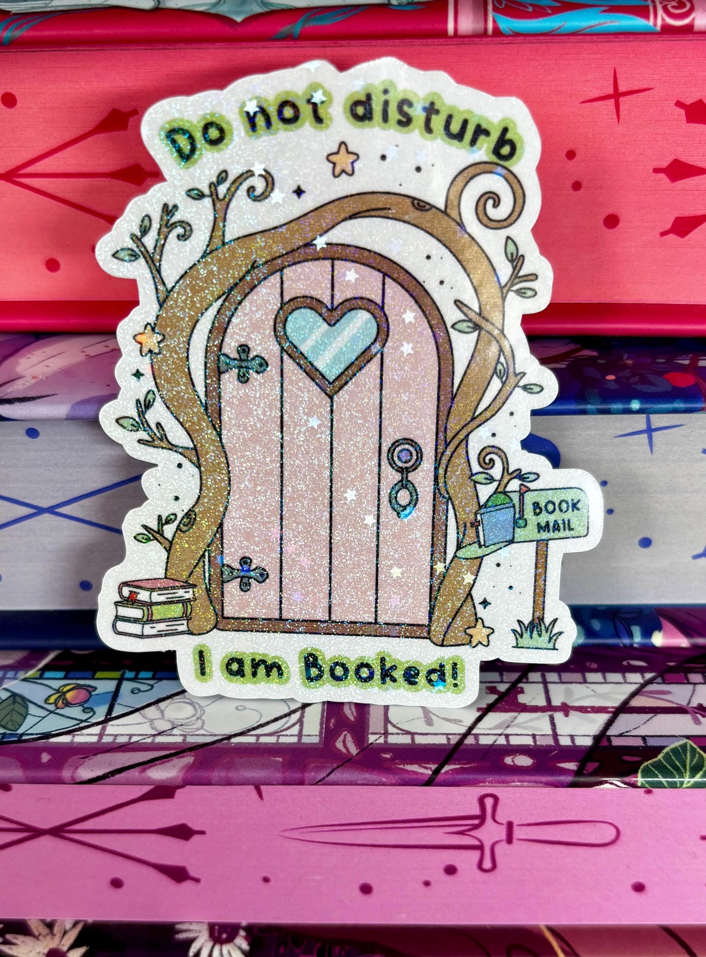 Do Not Disturb I Am Booked Door Sticker