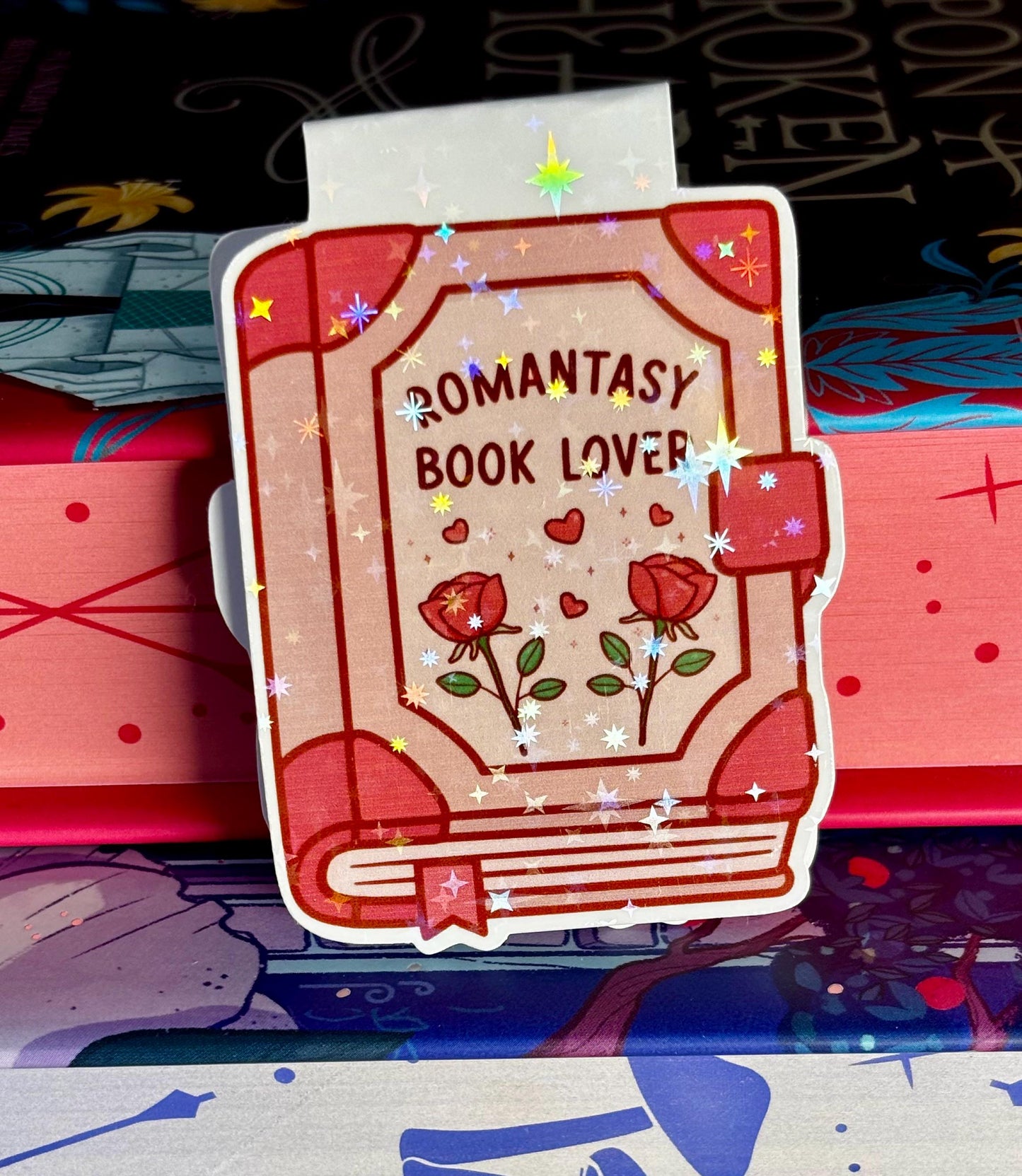 Romantasy Book Lover Magnetic Bookmark