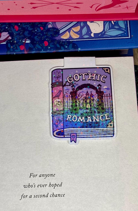 Gothic Romance Book Magnetic Bookmark