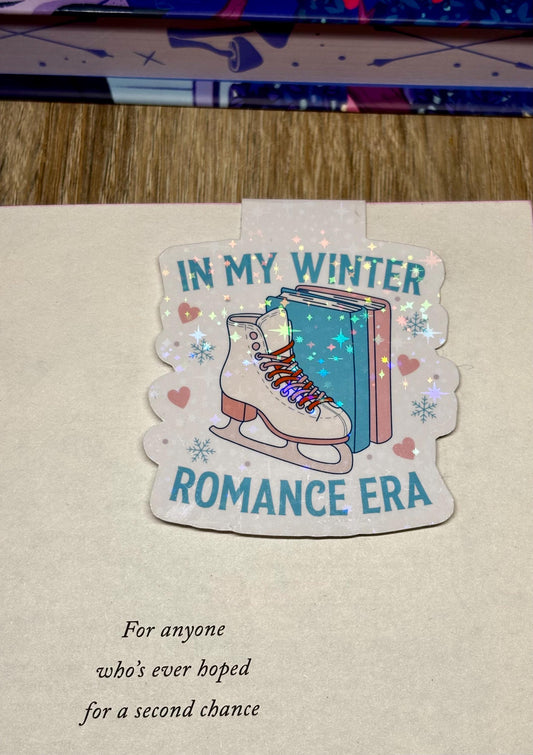 In My Winter Romance Era Magnetic Bookmark