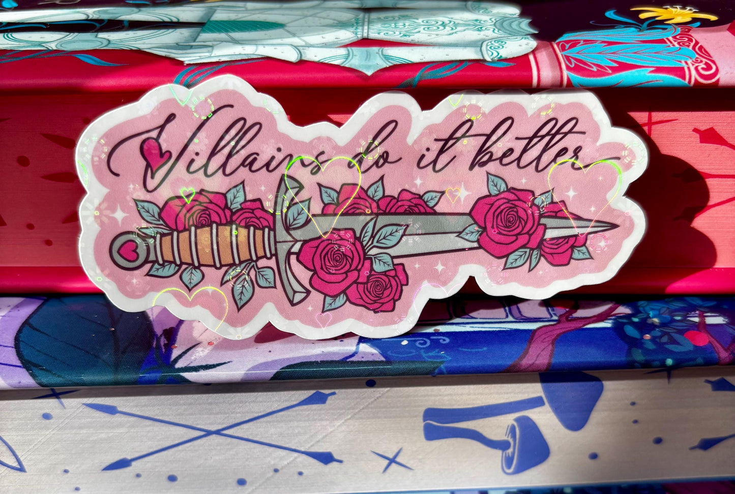 Villains Do It Better Sticker