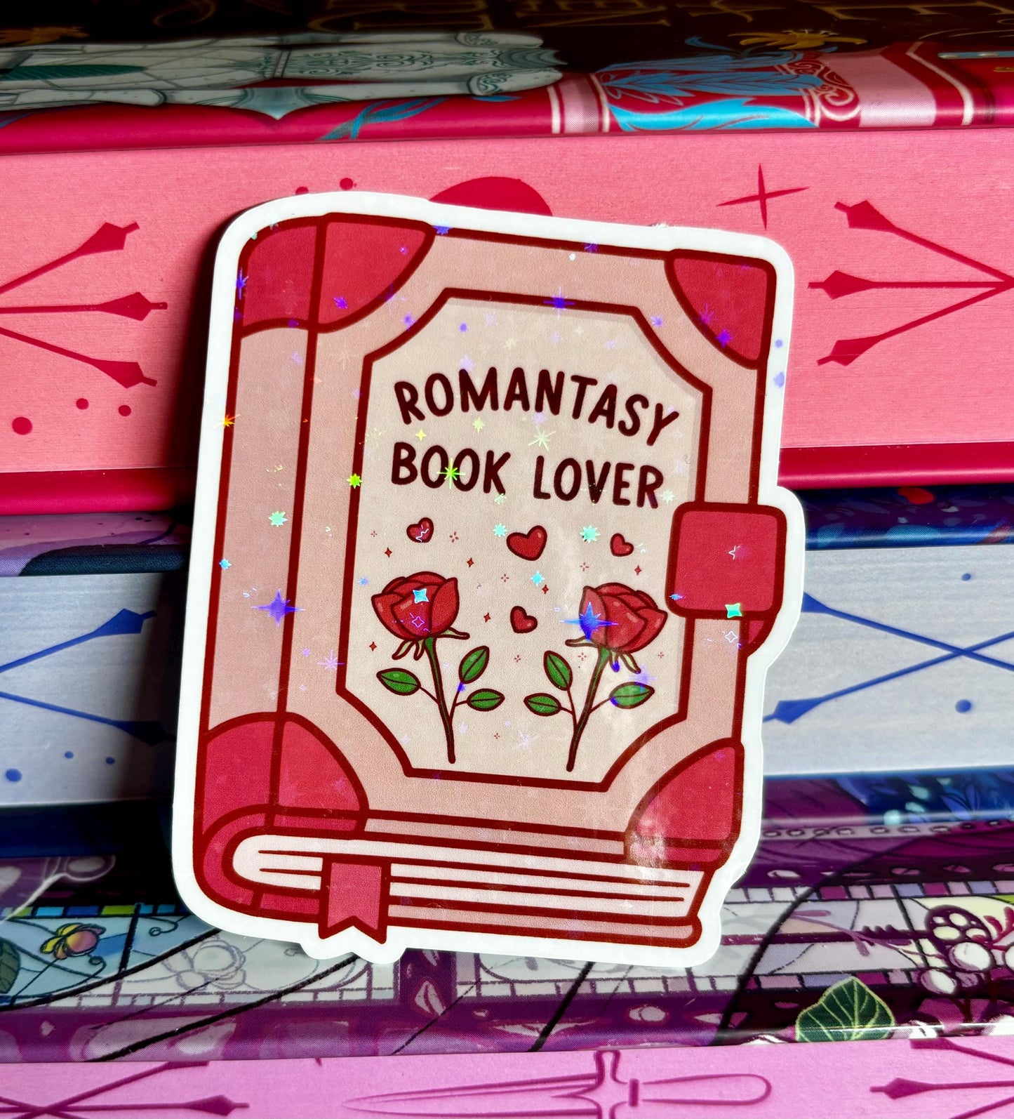 Romantasy Book Lover Sticker