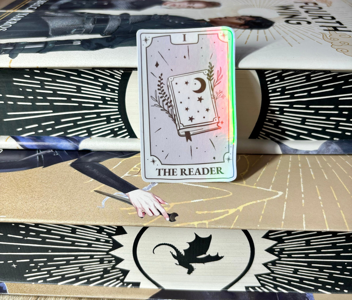 The Reader Tarot Card Sticker