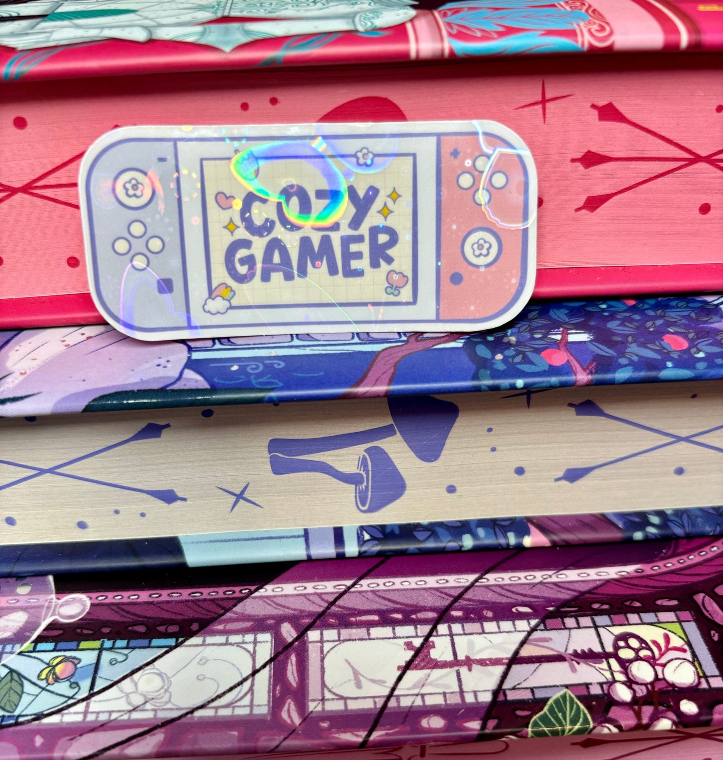 Mini Cozy Gamer Game Console Sticker