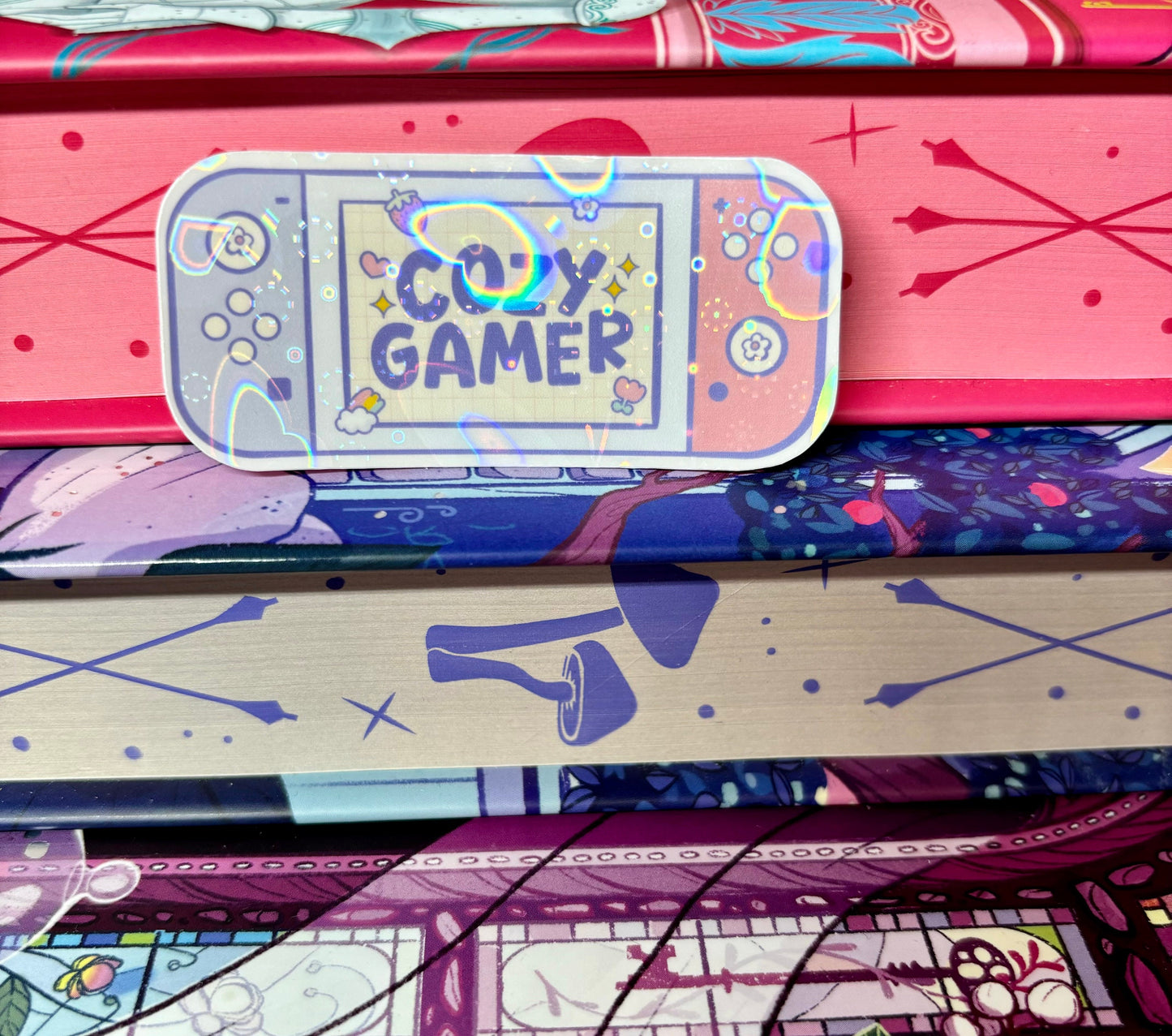 Mini Cozy Gamer Game Console Sticker