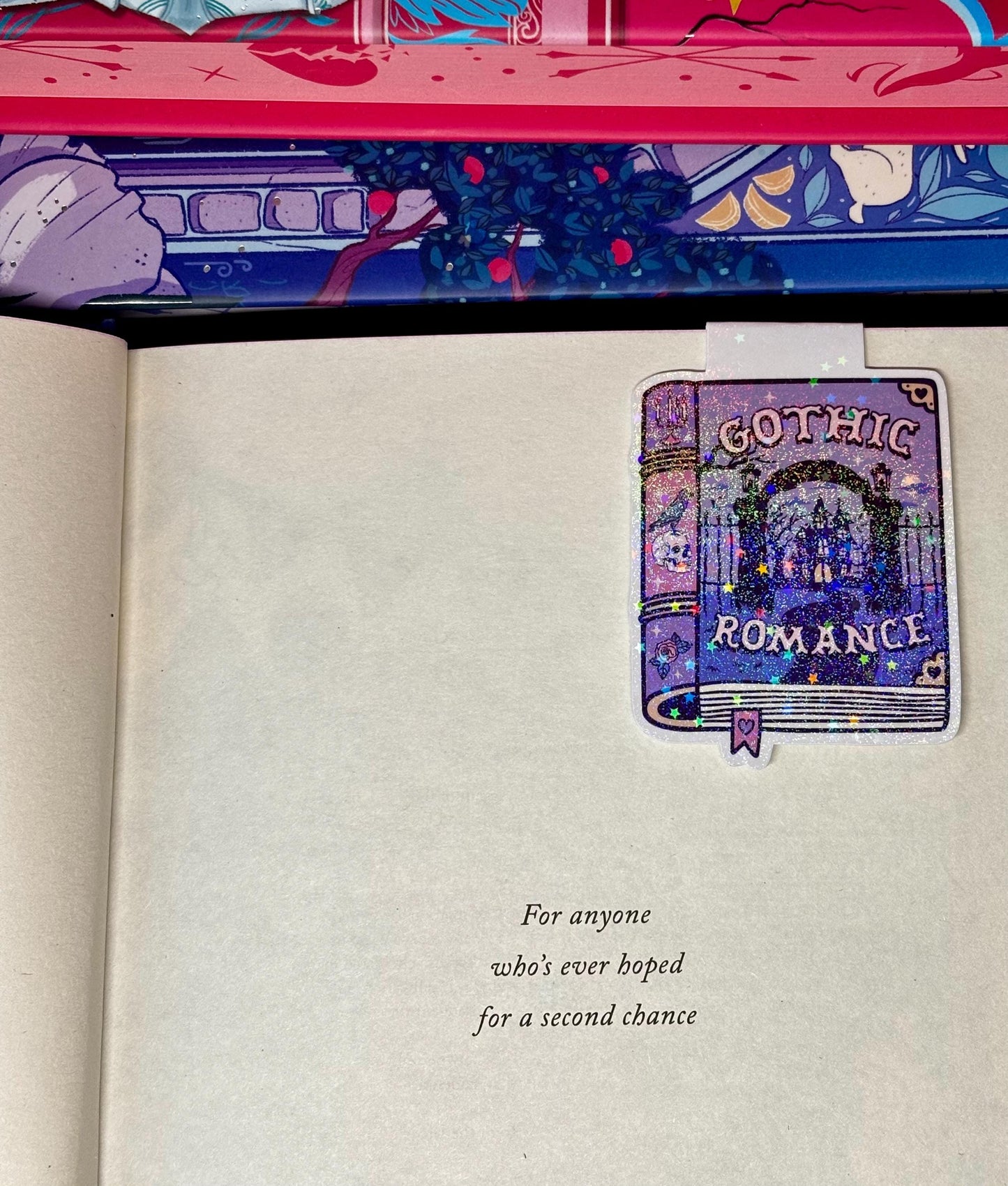 Gothic Romance Book Magnetic Bookmark