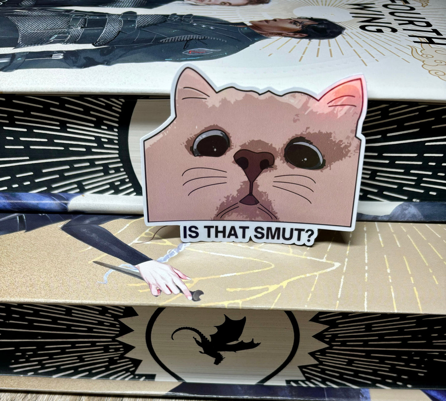 Is That Smut Meme Cat Sticker
