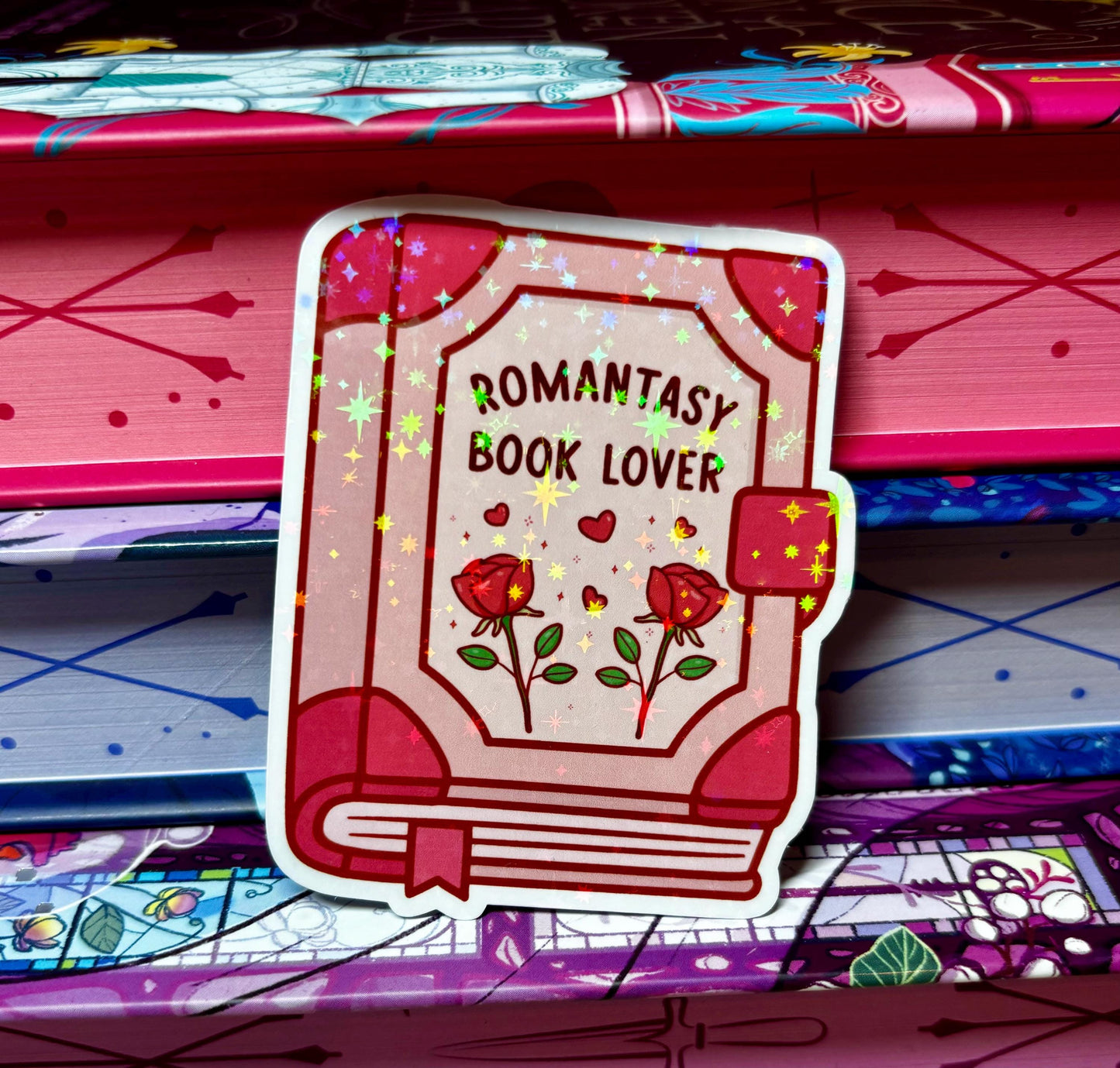 Romantasy Book Lover Sticker