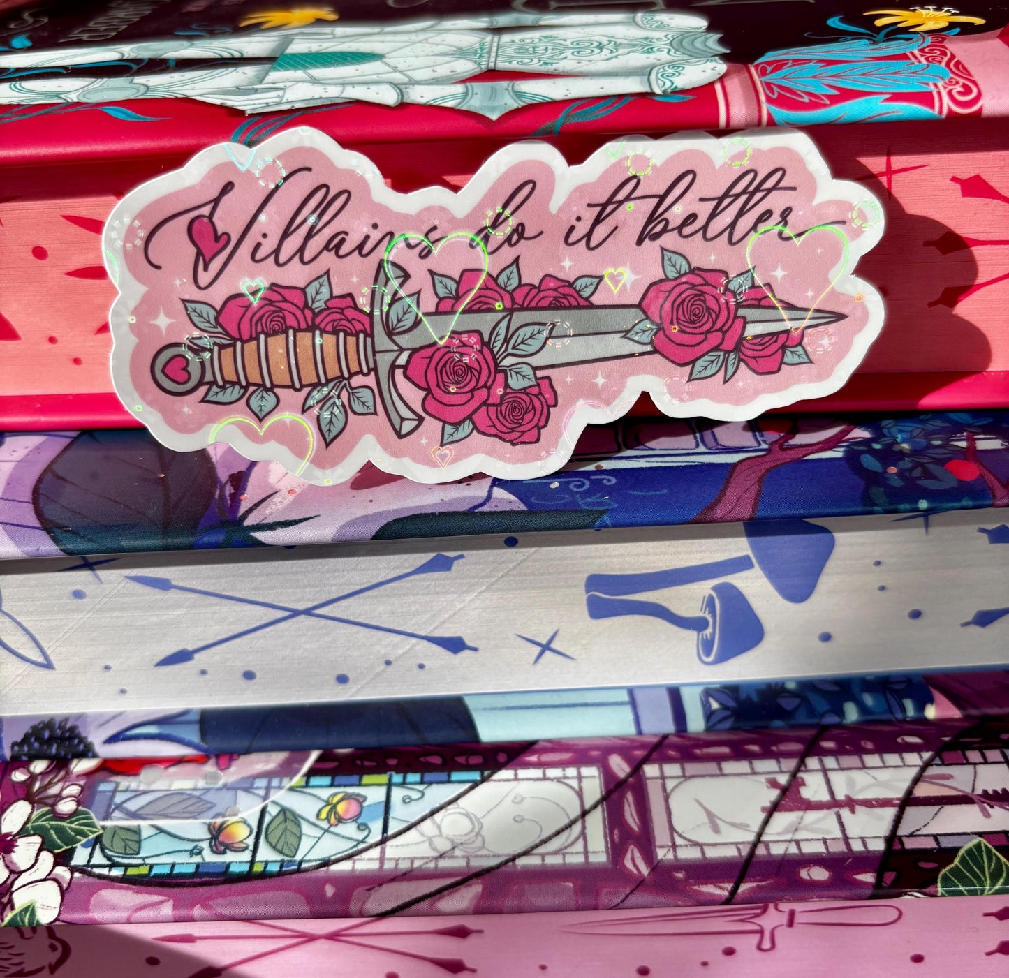 Villains Do It Better Sticker