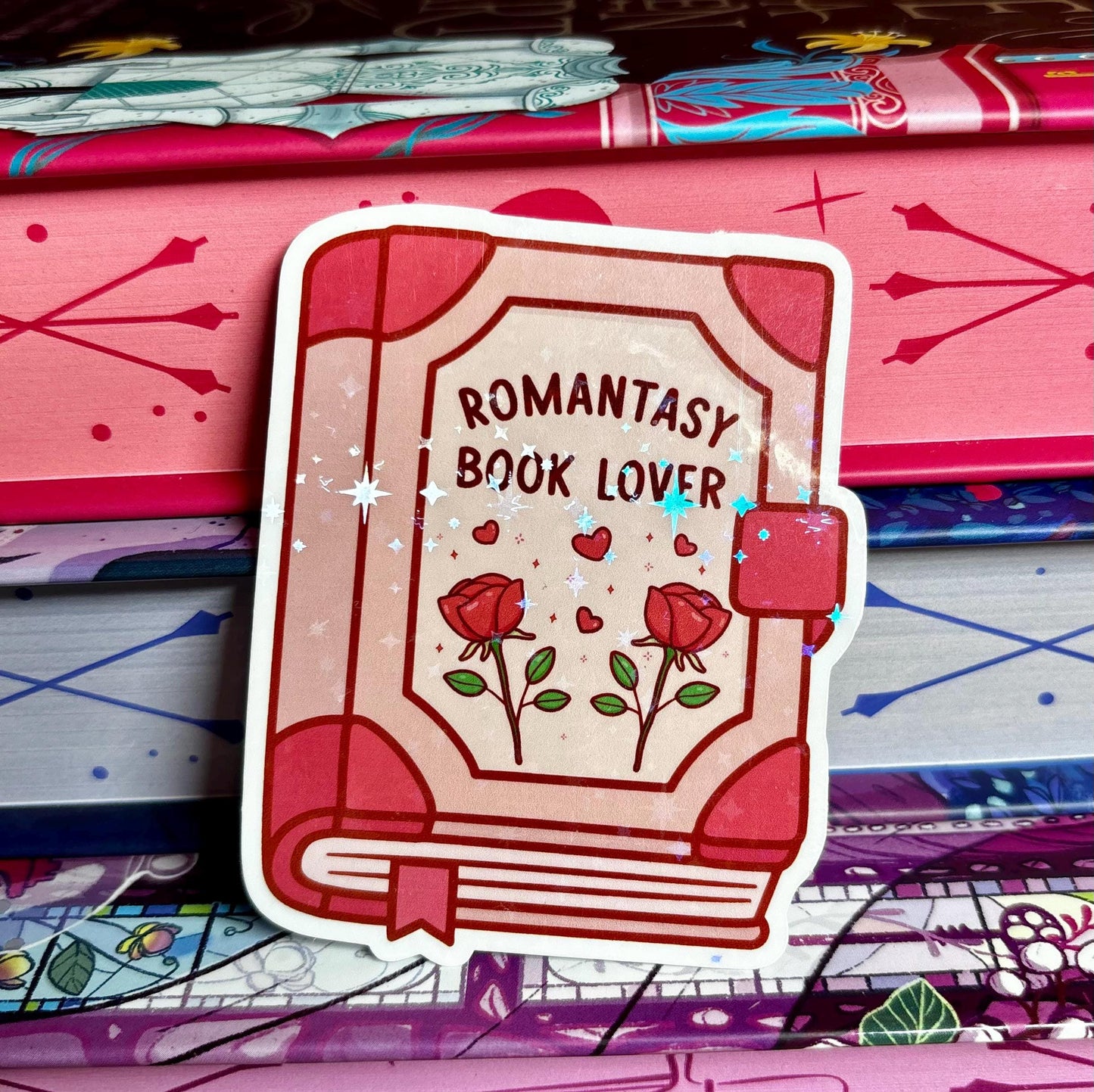 Romantasy Book Lover Sticker