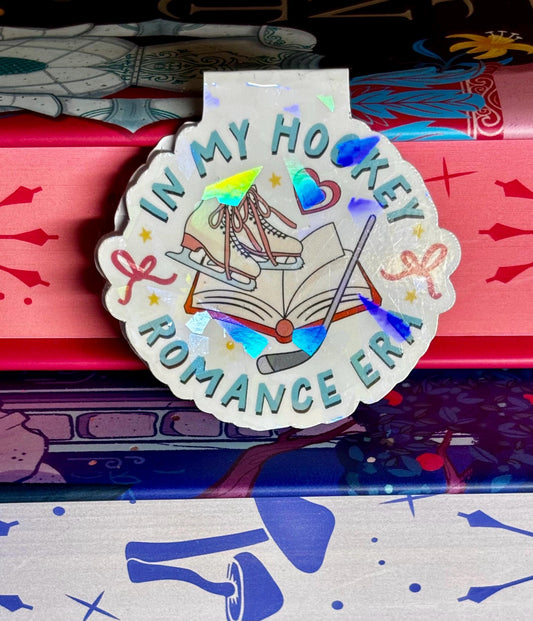 Mini In My Hockey Romance Era Magnetic Bookmark