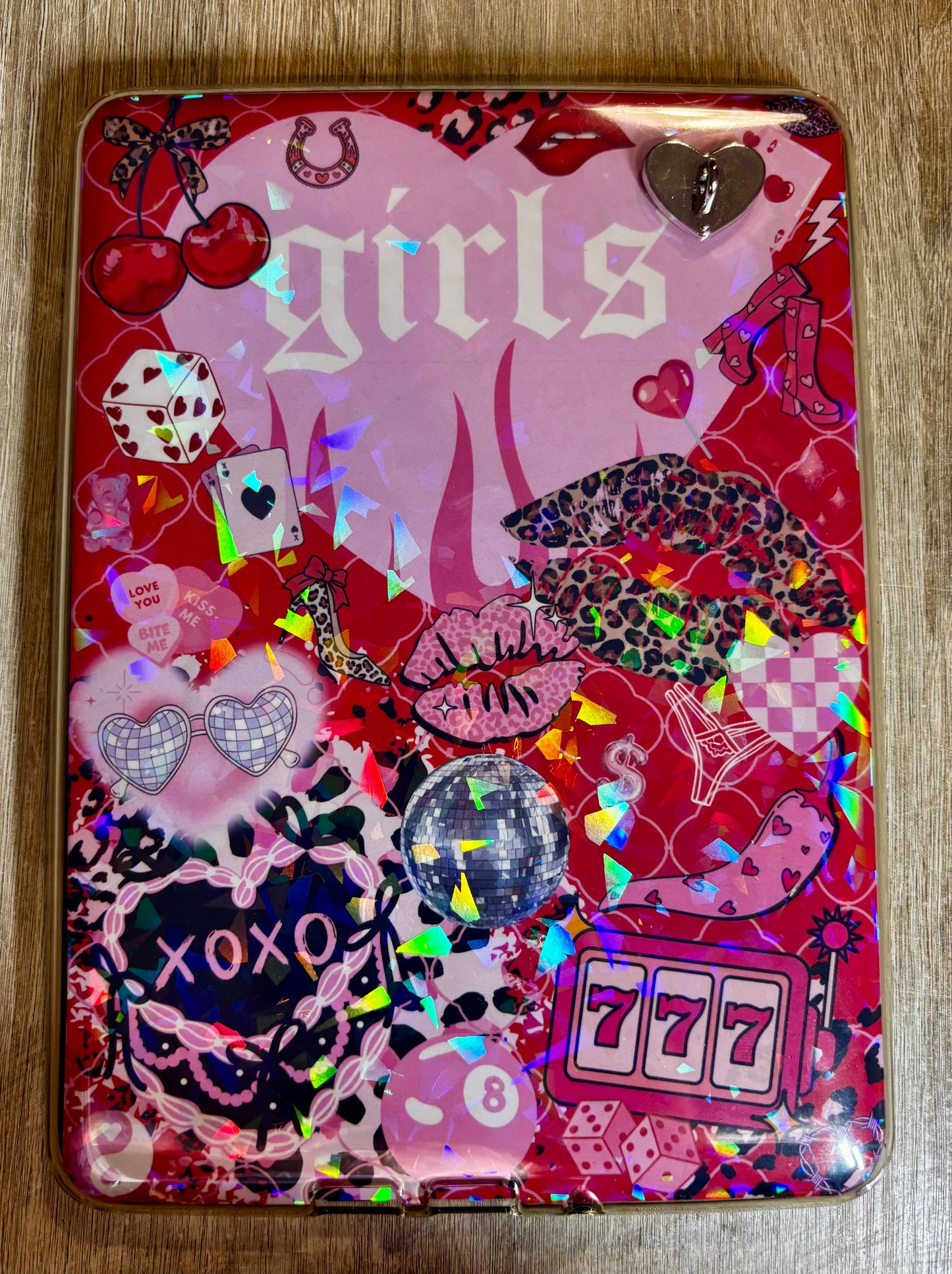 Y2K Messy Lucky Girl Kindle Insert