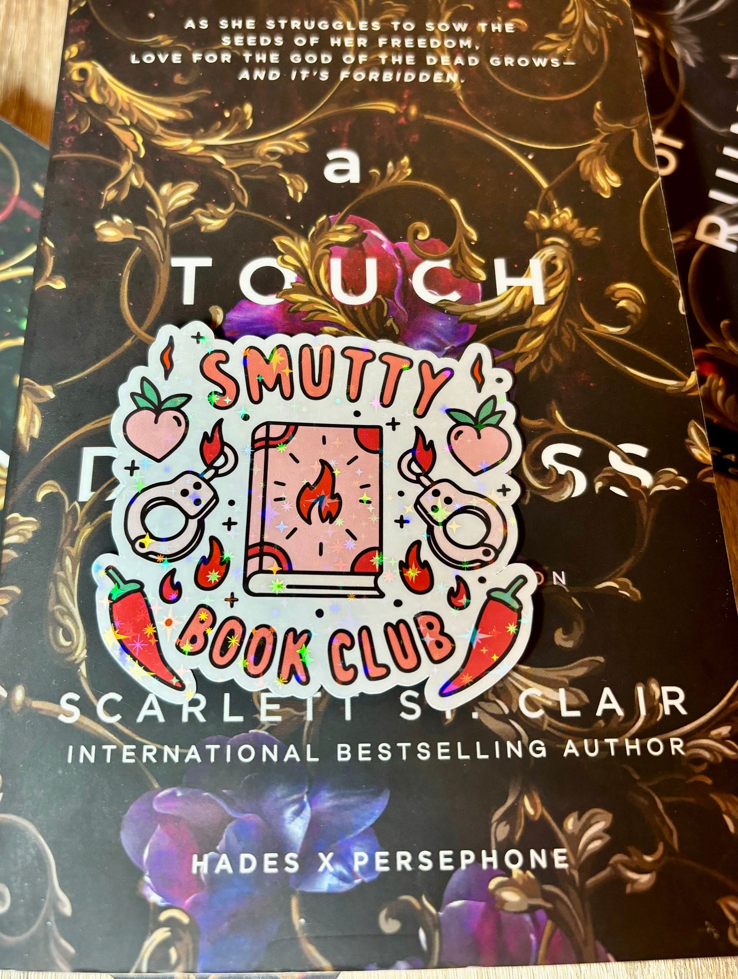 Smutty Book Club Sticker