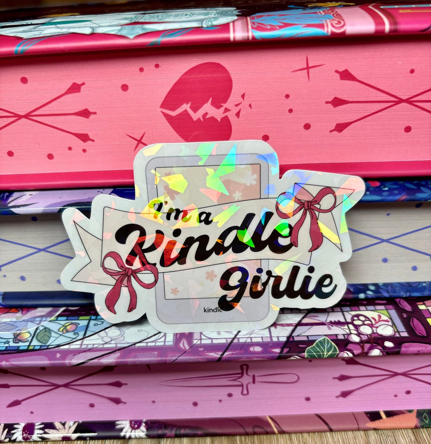 I'm A Kindle Girlie Sticker