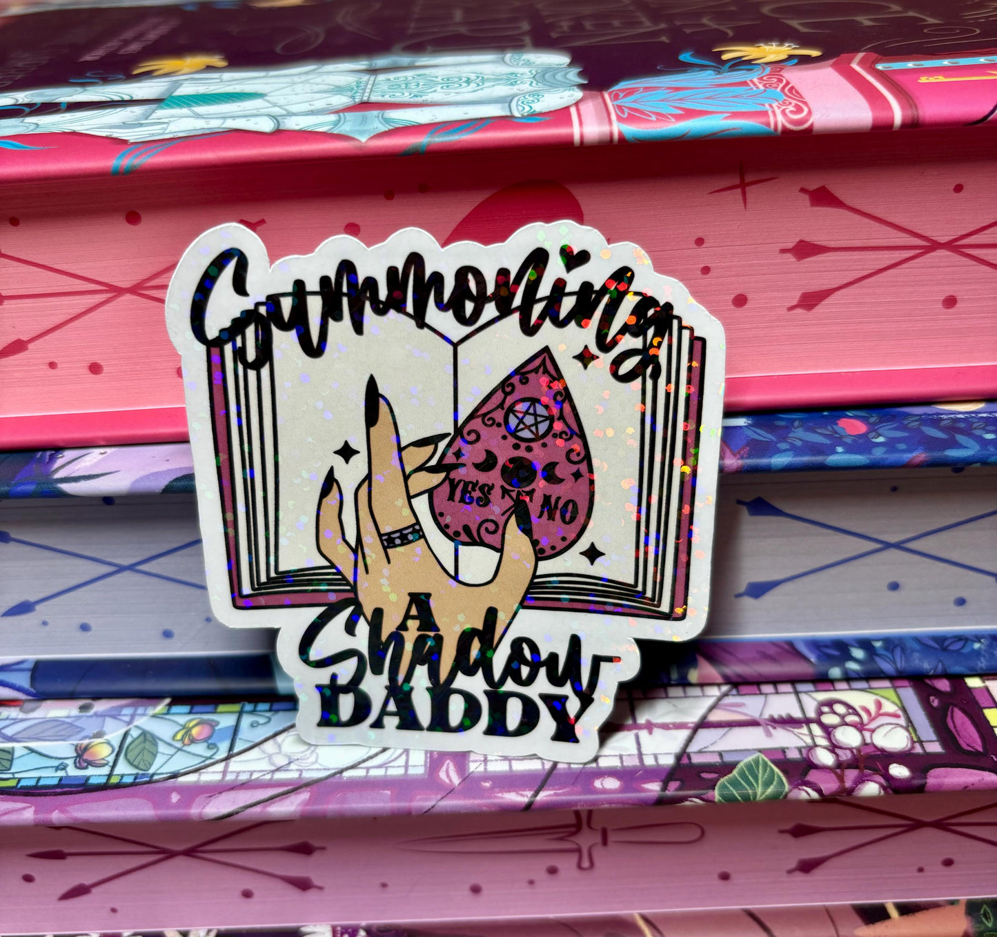 Summoning A Shadow Daddy Sticker