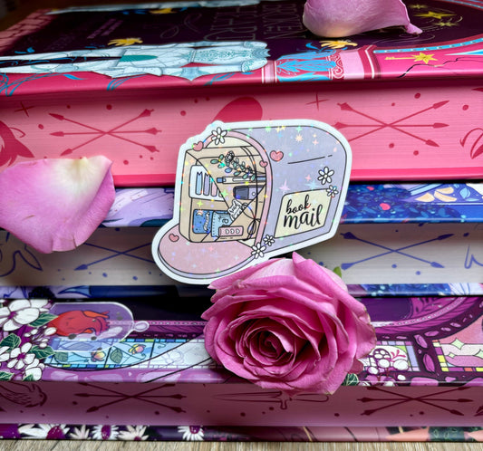 Book Mail Mailbox Sticker