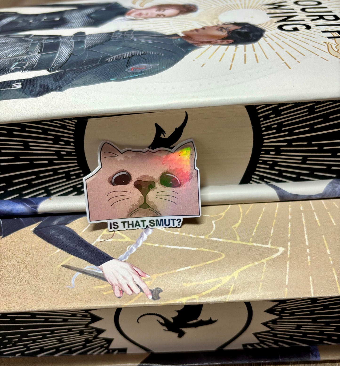 Mini Is That Smut Meme Cat Sticker
