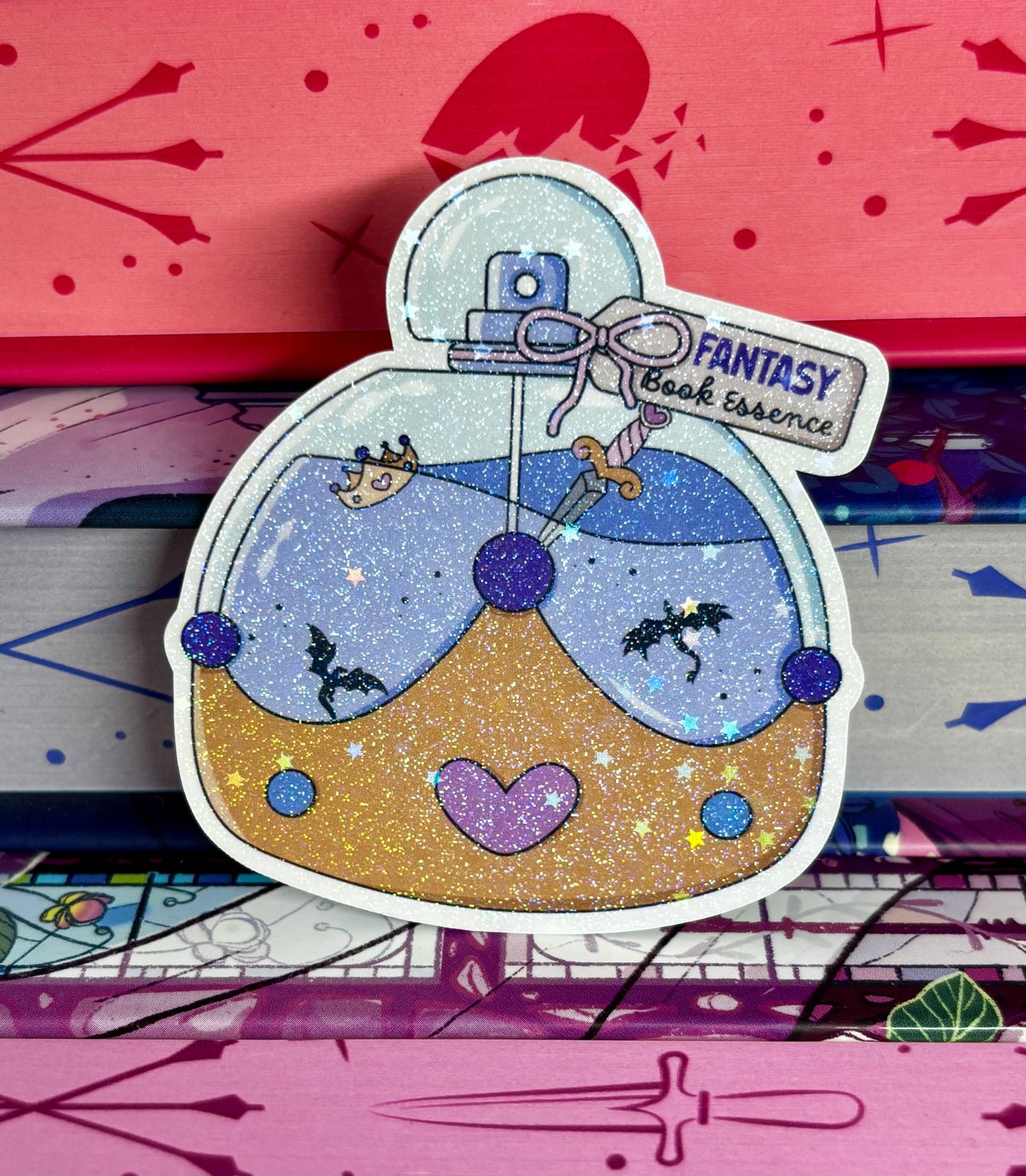 Fantasy Book Essence Potion Sticker