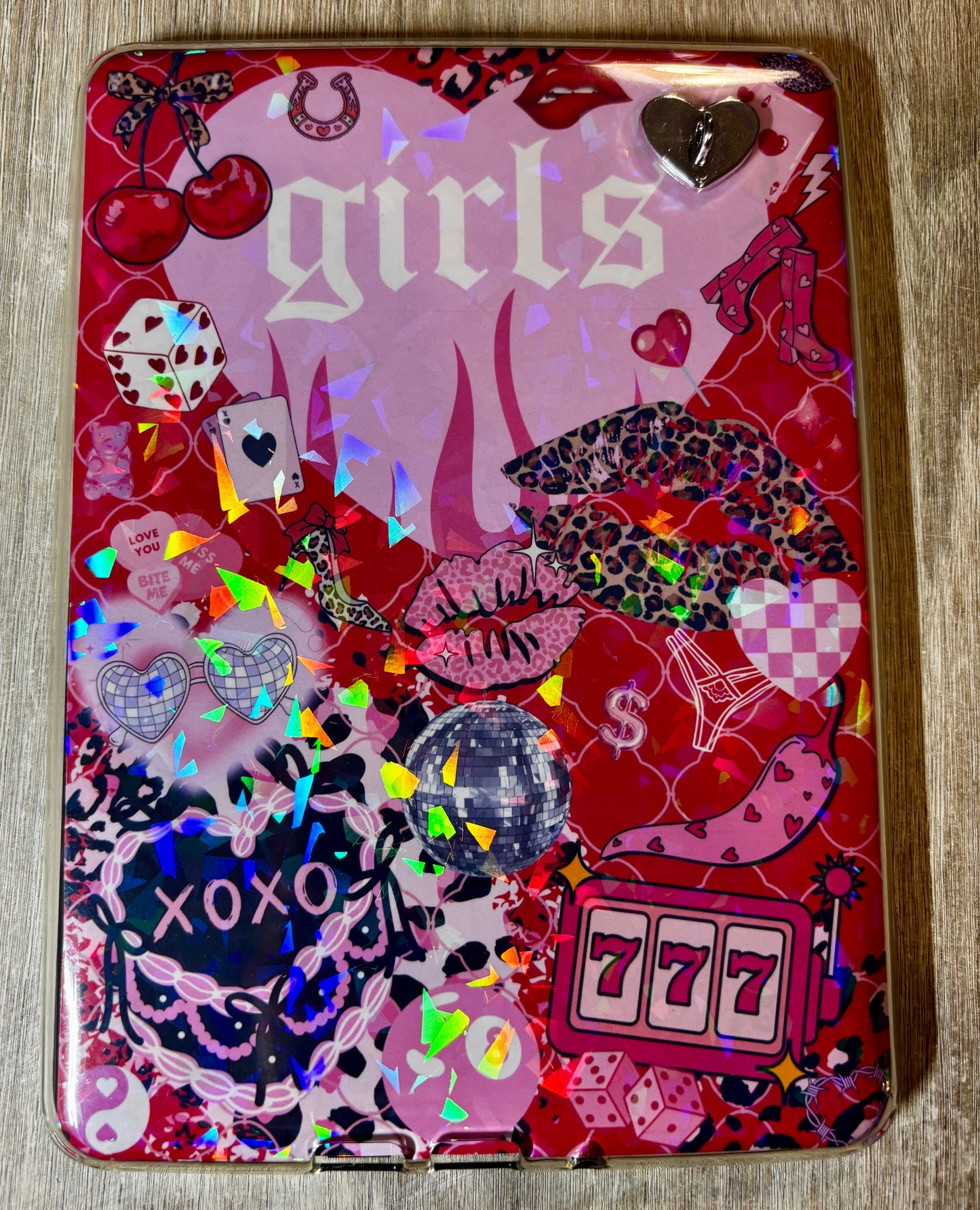 Y2K Messy Lucky Girl Kindle Insert