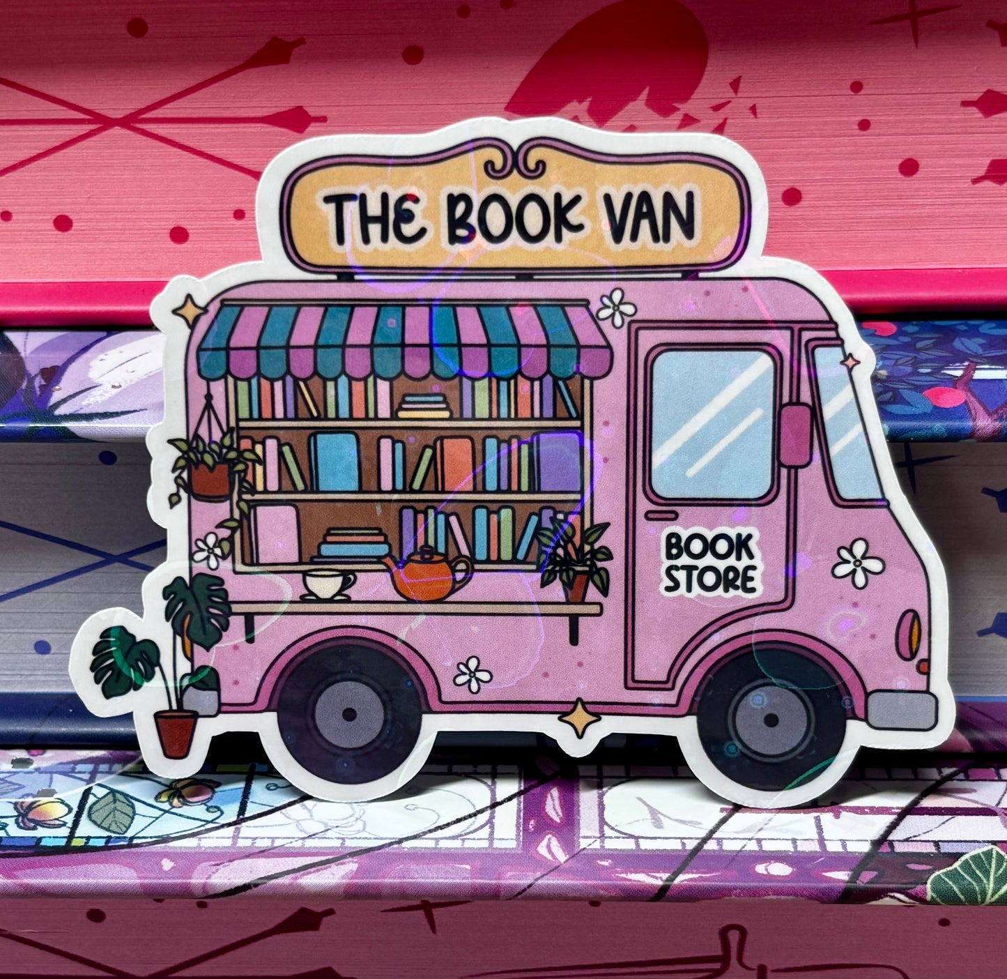 The Book Van Bookstore Sticker
