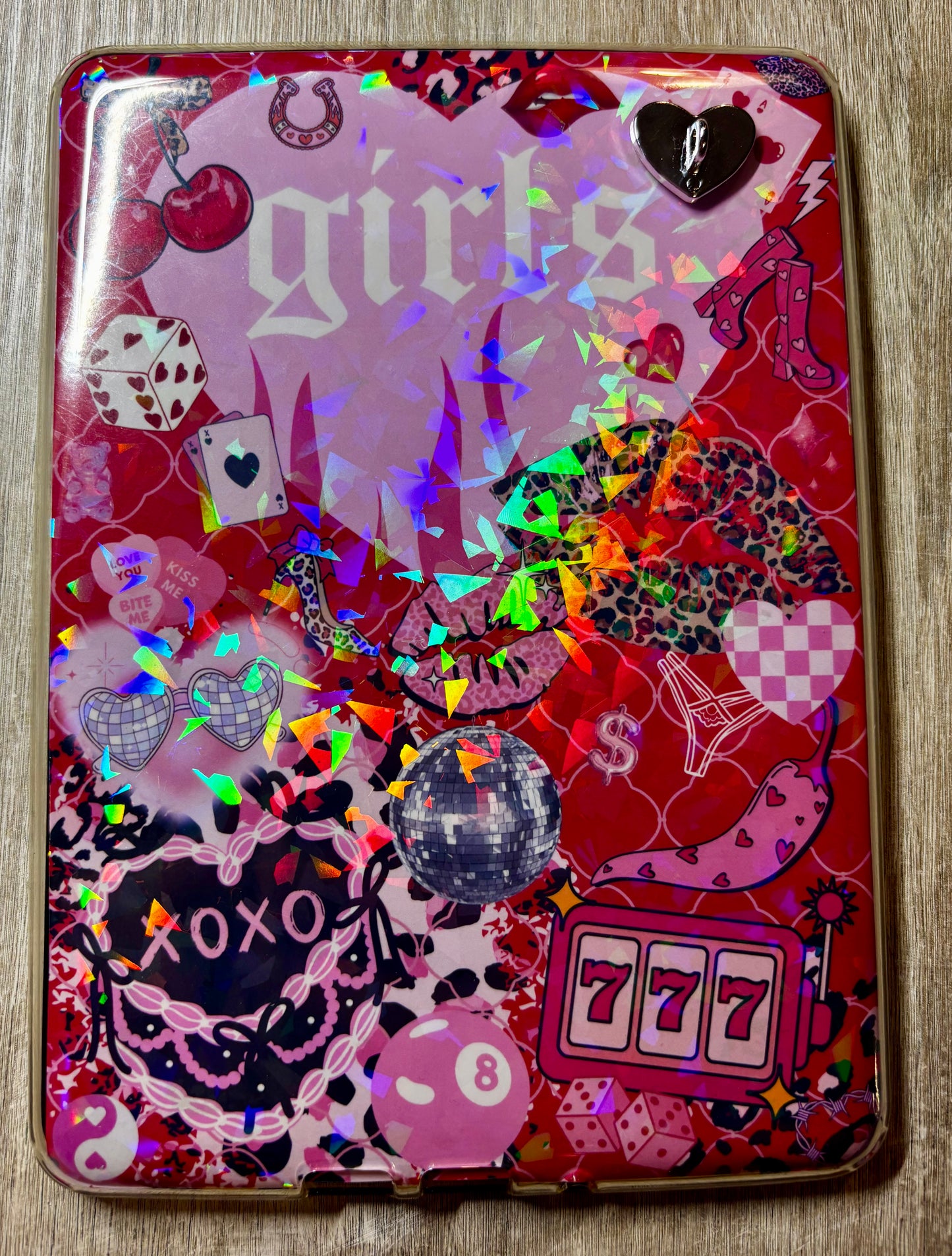 Y2K Messy Lucky Girl Kindle Insert