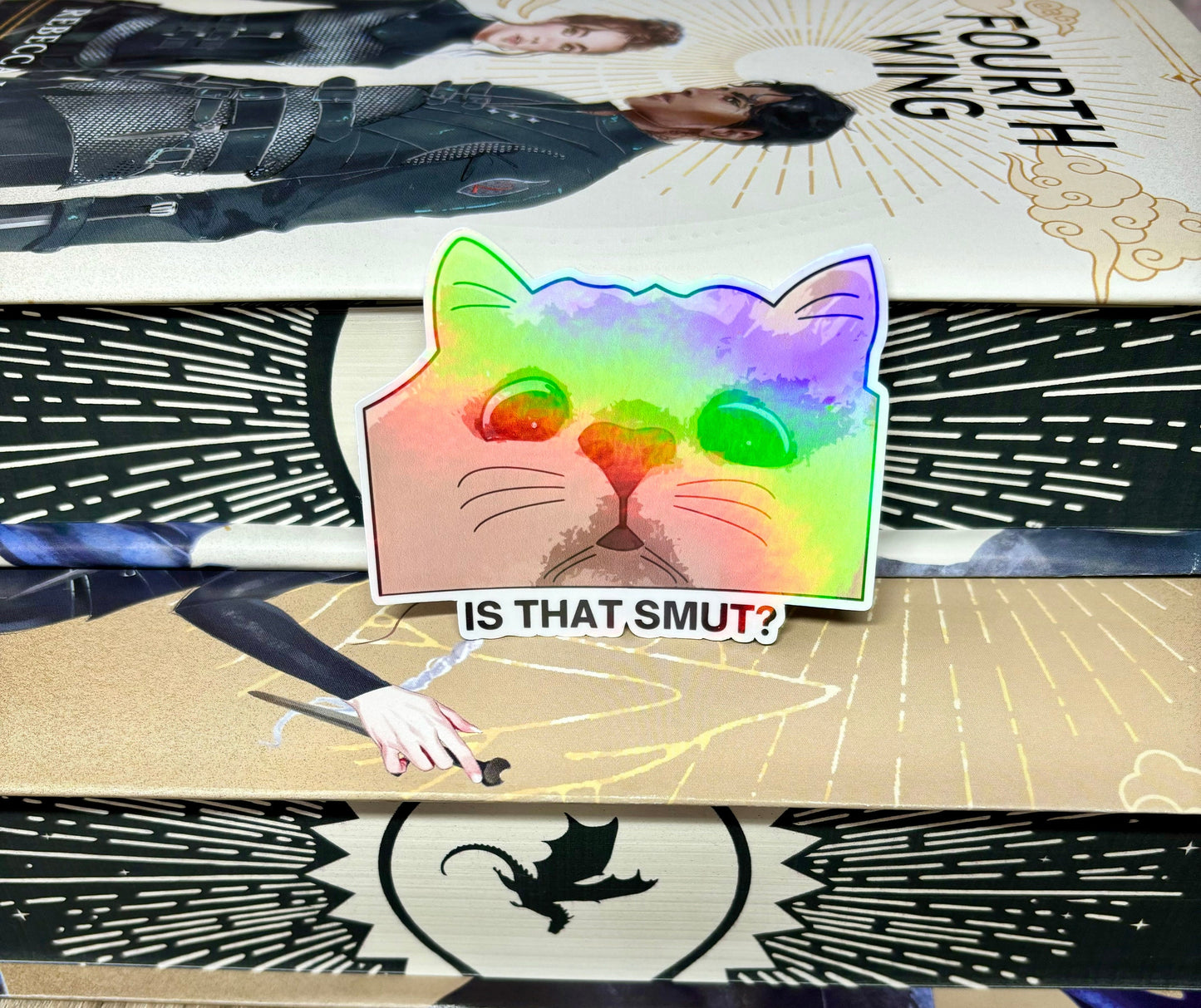 Is That Smut Meme Cat Sticker