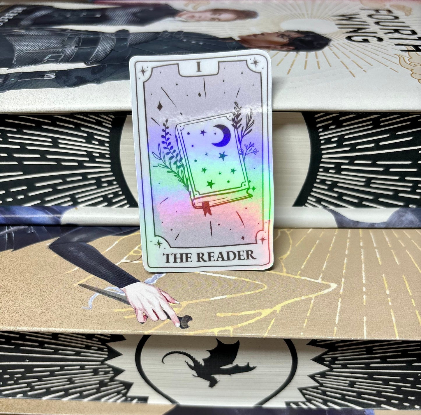 The Reader Tarot Card Sticker