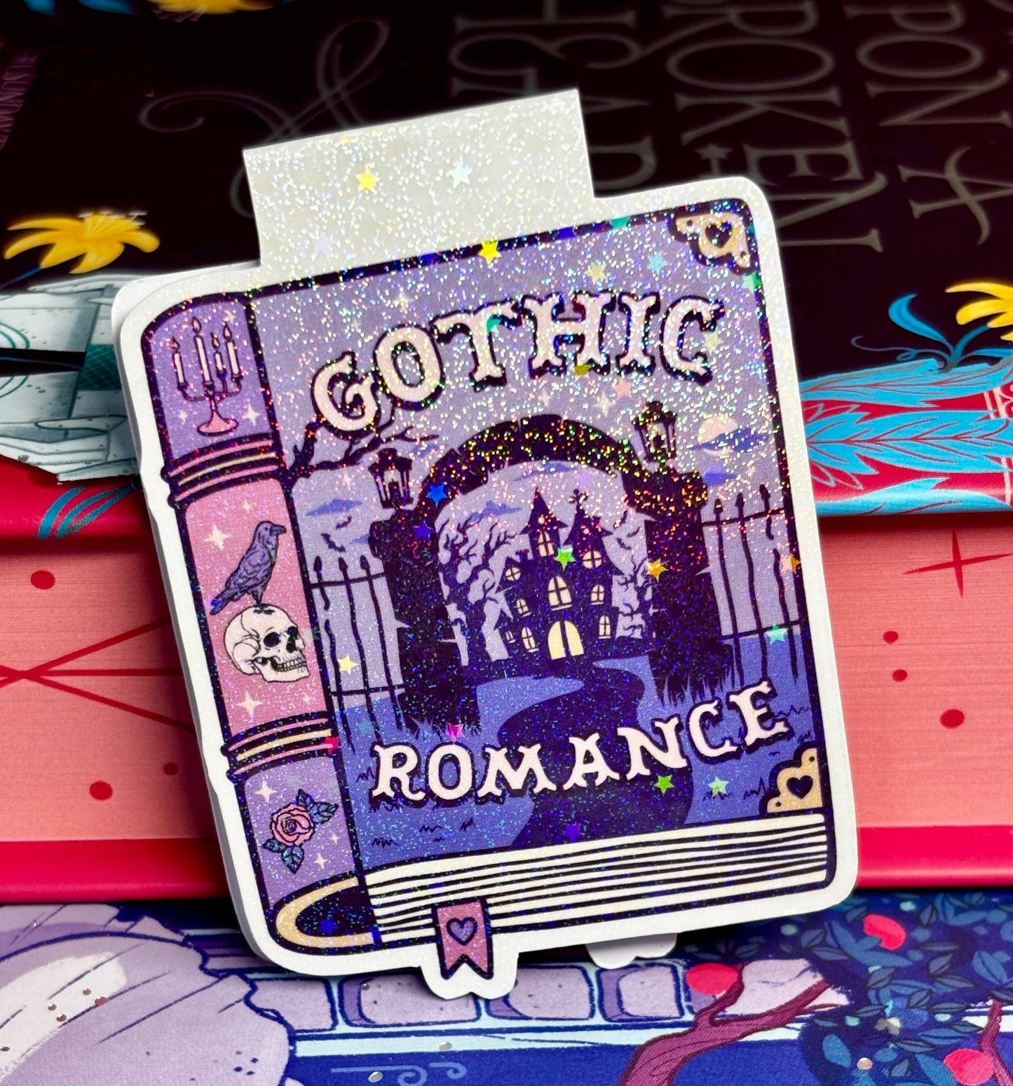 Gothic Romance Book Magnetic Bookmark