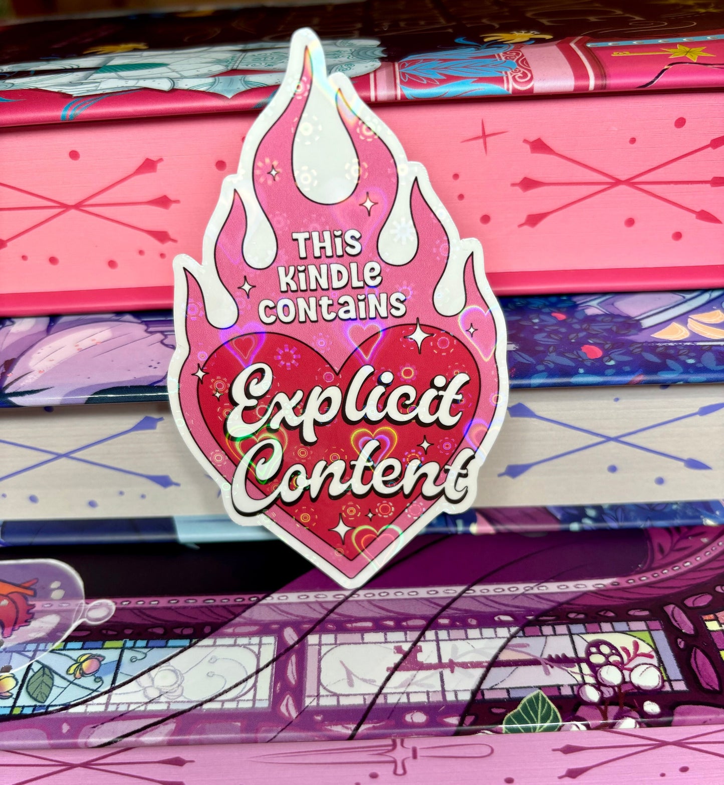 This Kindle Contains Explicit Content Sticker