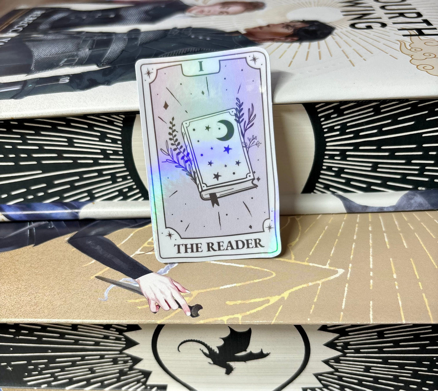 The Reader Tarot Card Sticker