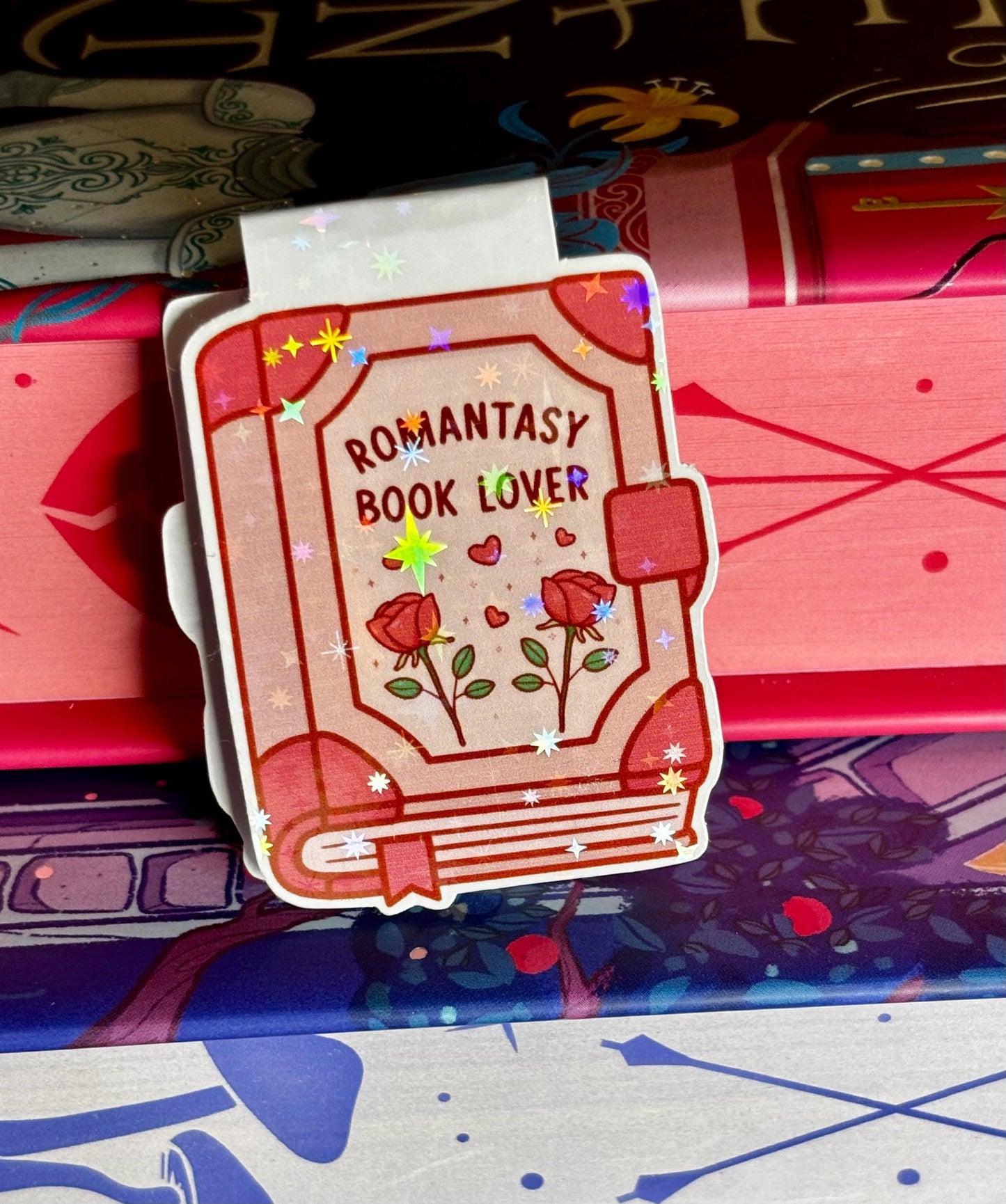 Mini Romantasy Book Lover Magnetic Bookmark