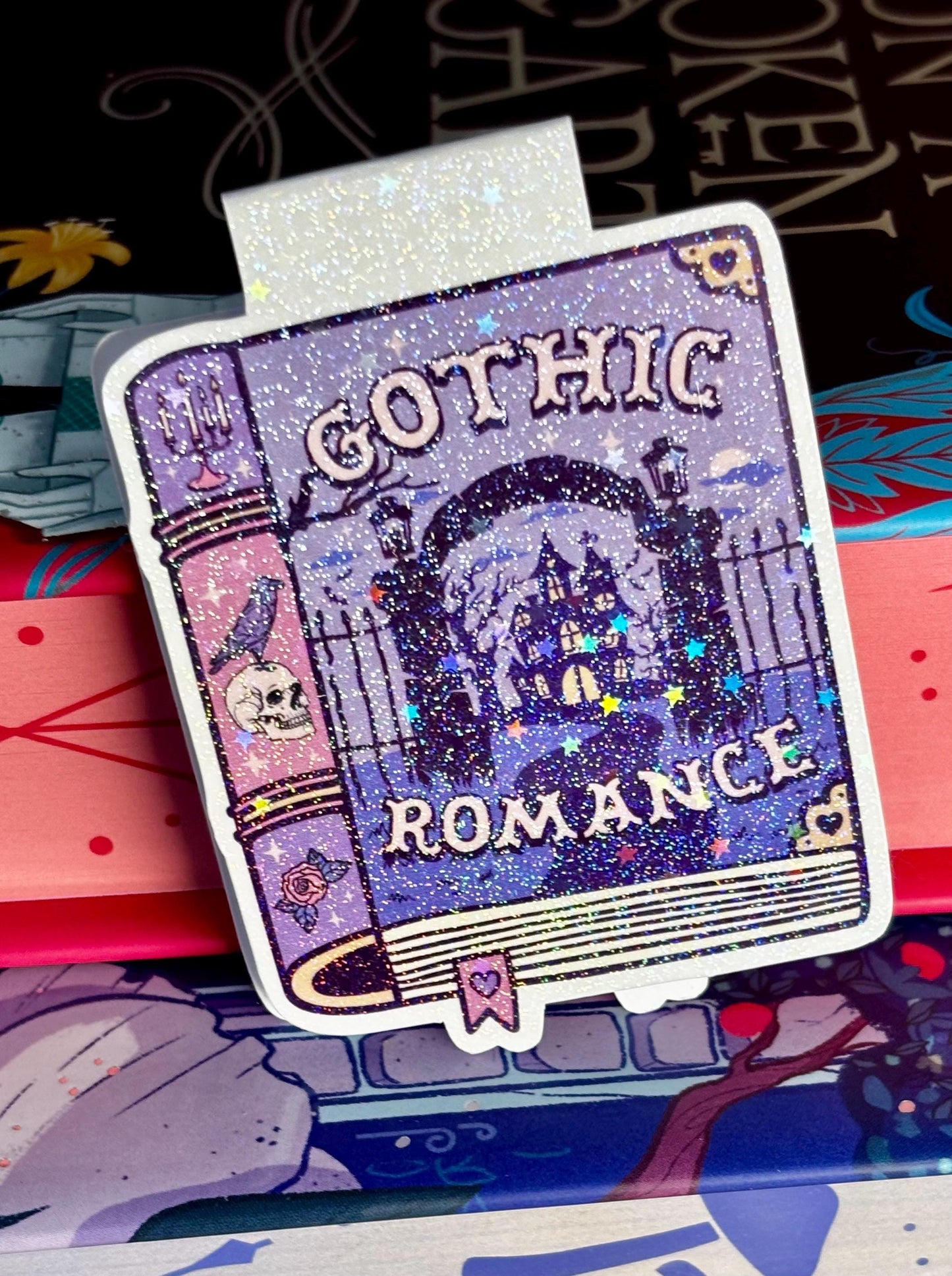 Gothic Romance Book Magnetic Bookmark