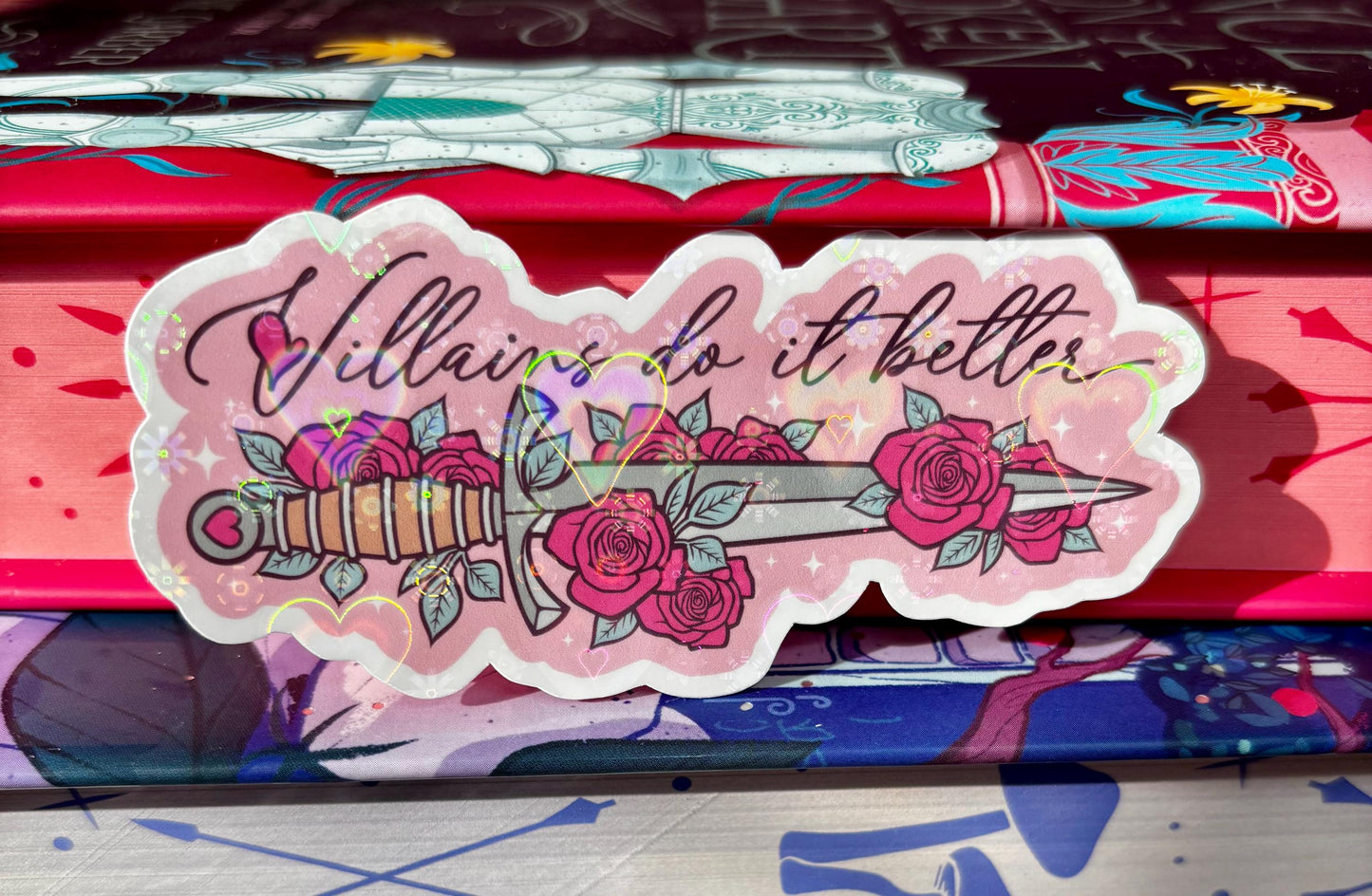 Villains Do It Better Sticker