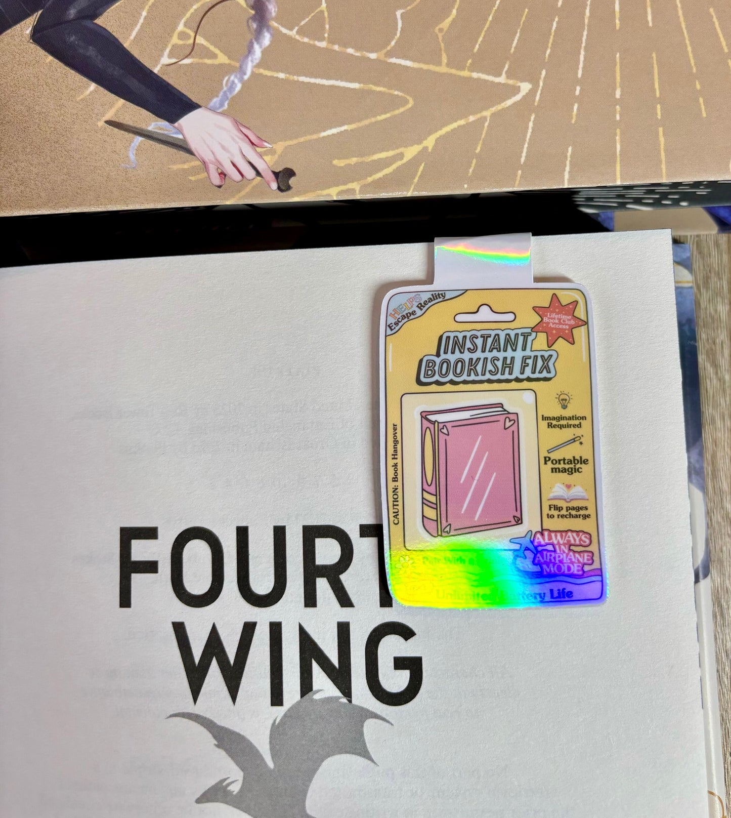 Instant Bookish Fix Magnetic Bookmark