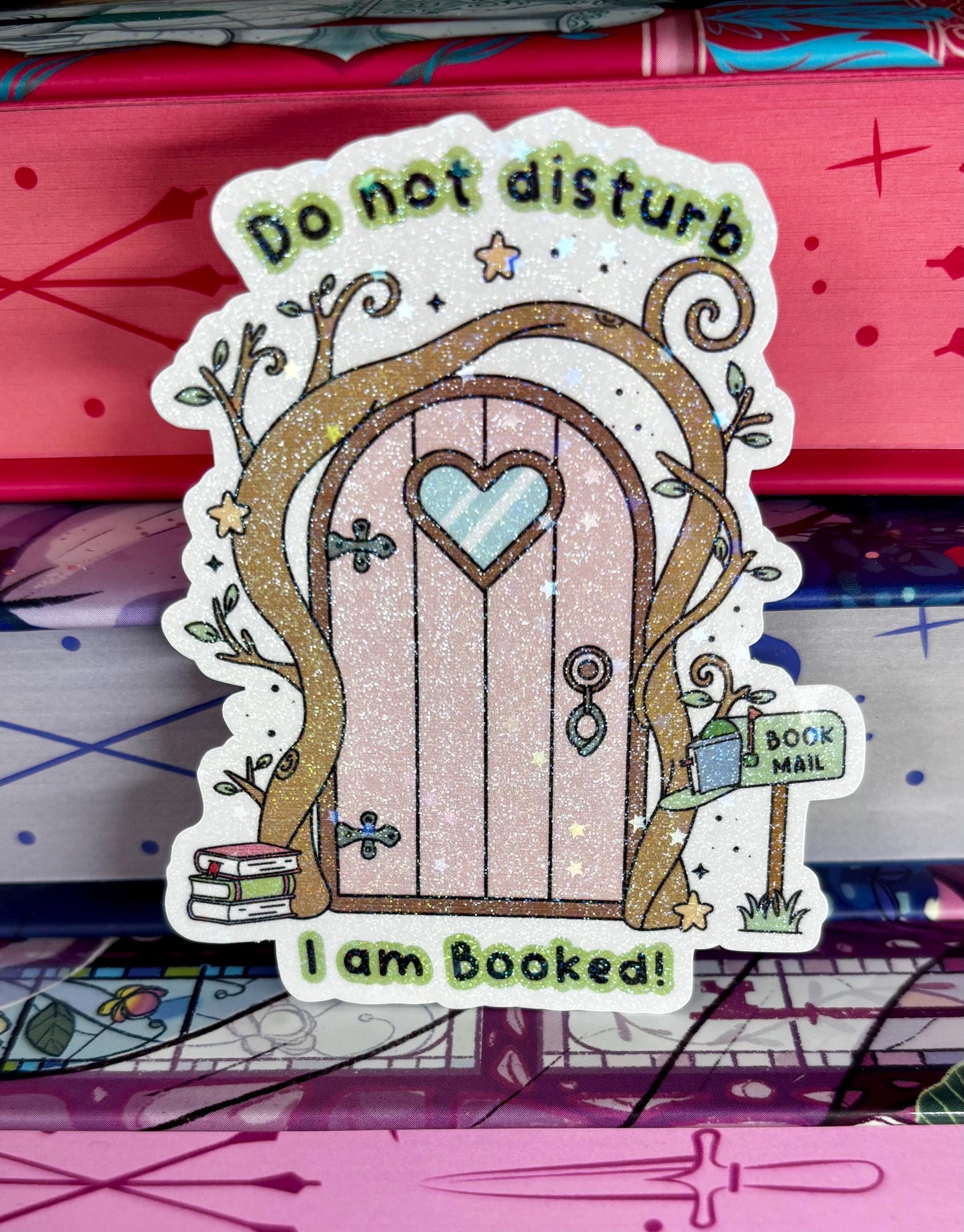 Do Not Disturb I Am Booked Door Sticker