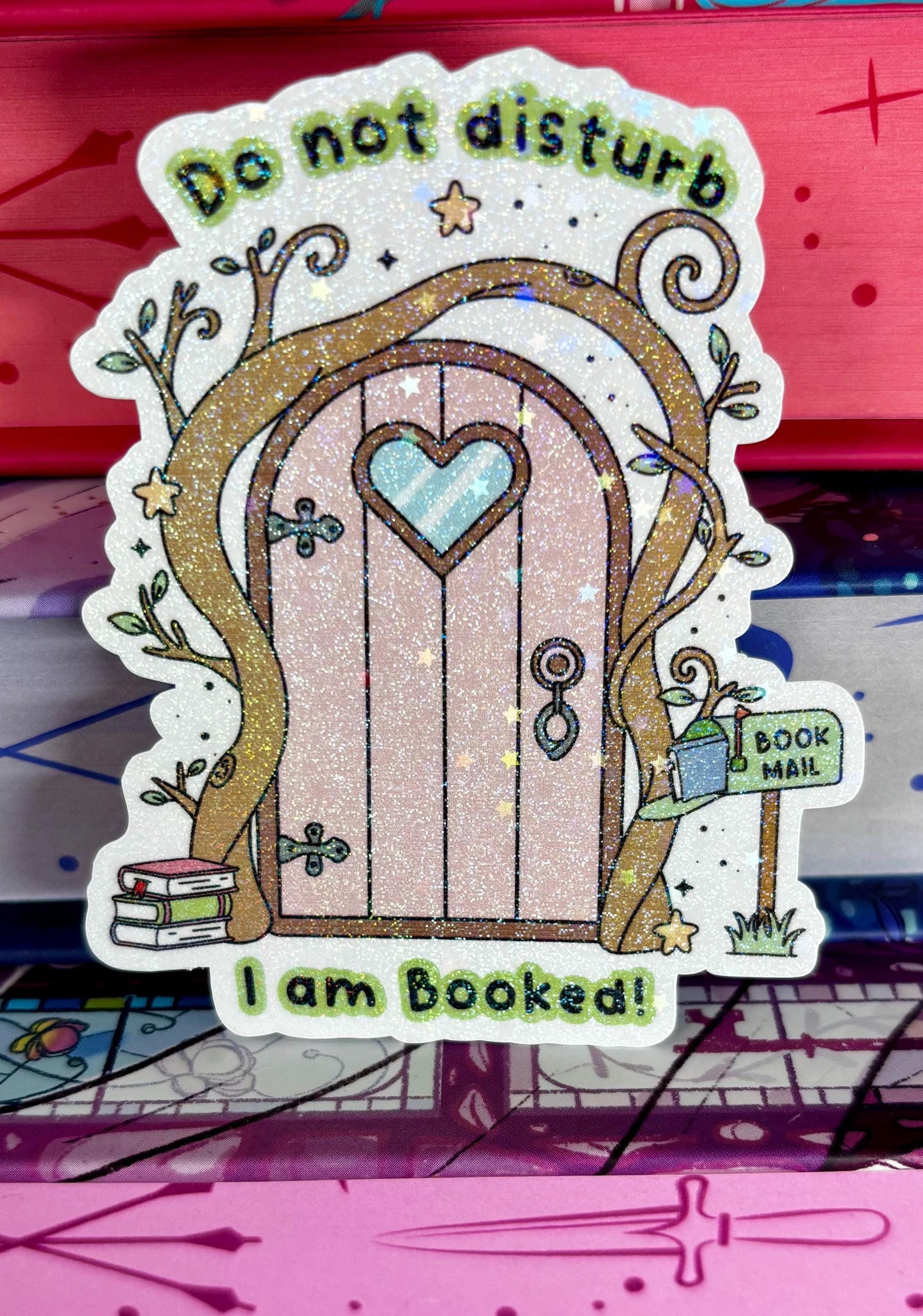 Do Not Disturb I Am Booked Door Sticker