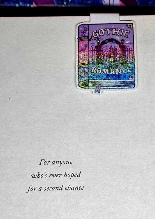 Mini Gothic Romance Book Magnetic Bookmark