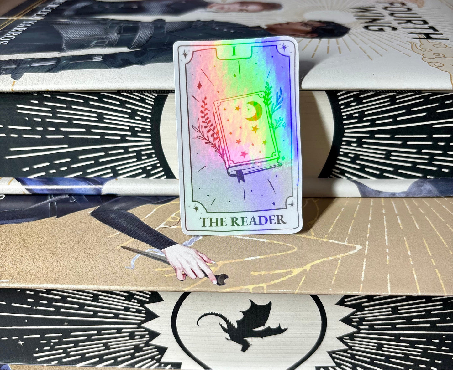 The Reader Tarot Card Sticker