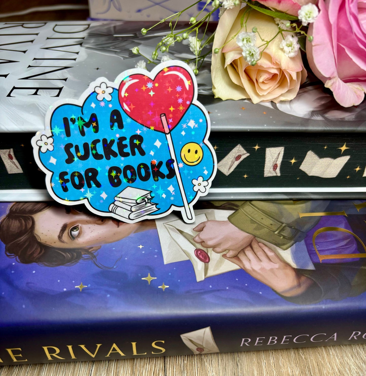 I'm A Sucker For Books Sticker