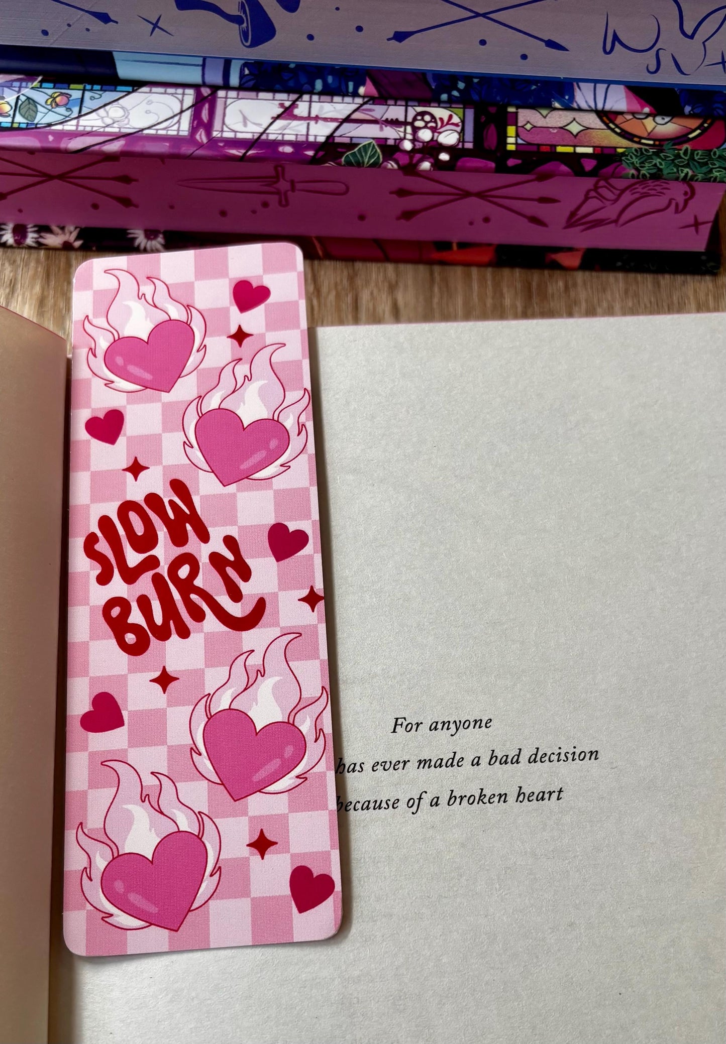 Slow Burn Bookmark