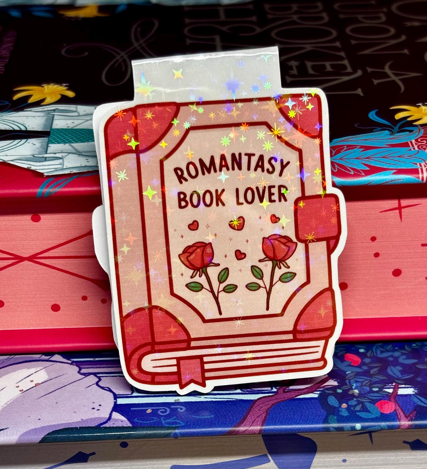 Romantasy Book Lover Magnetic Bookmark