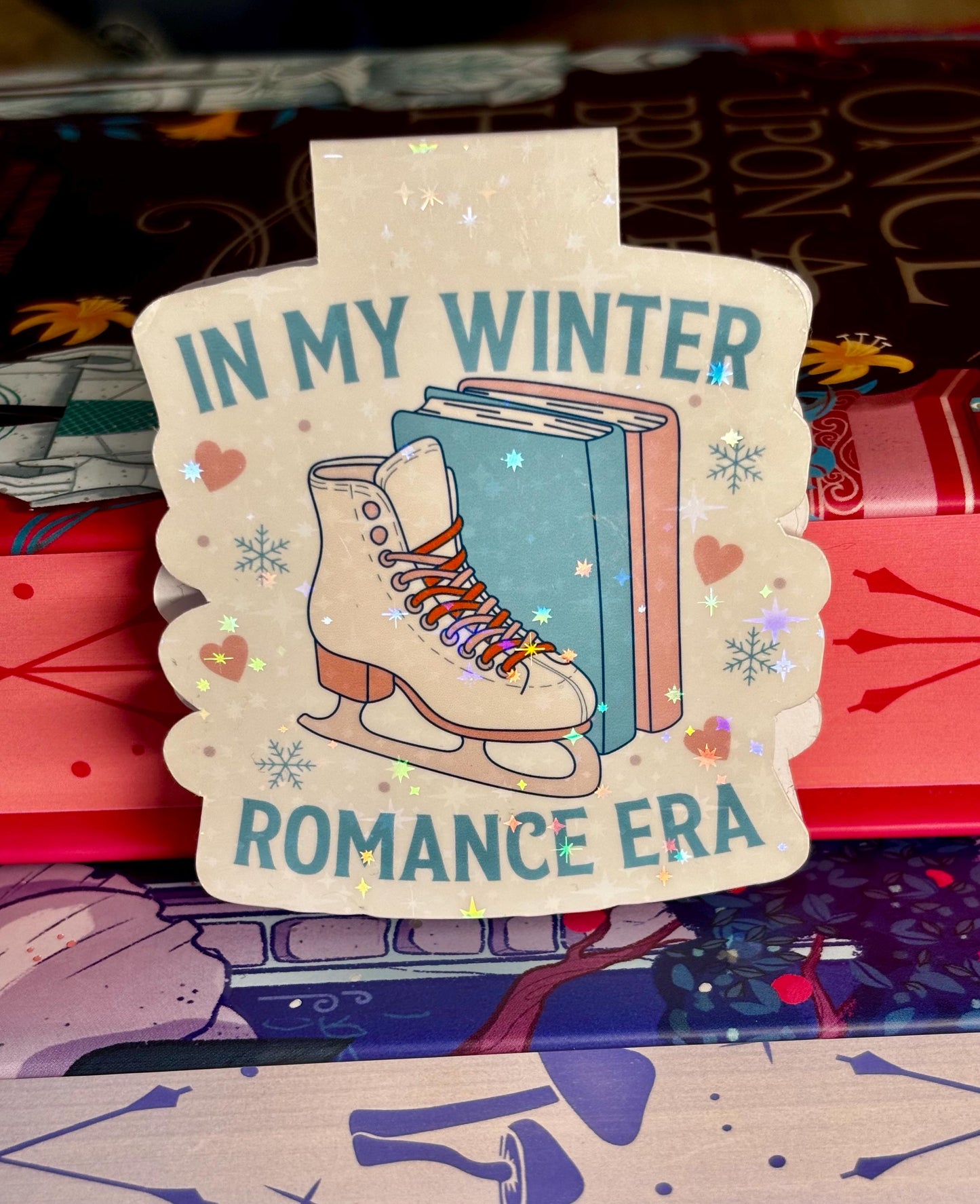In My Winter Romance Era Magnetic Bookmark