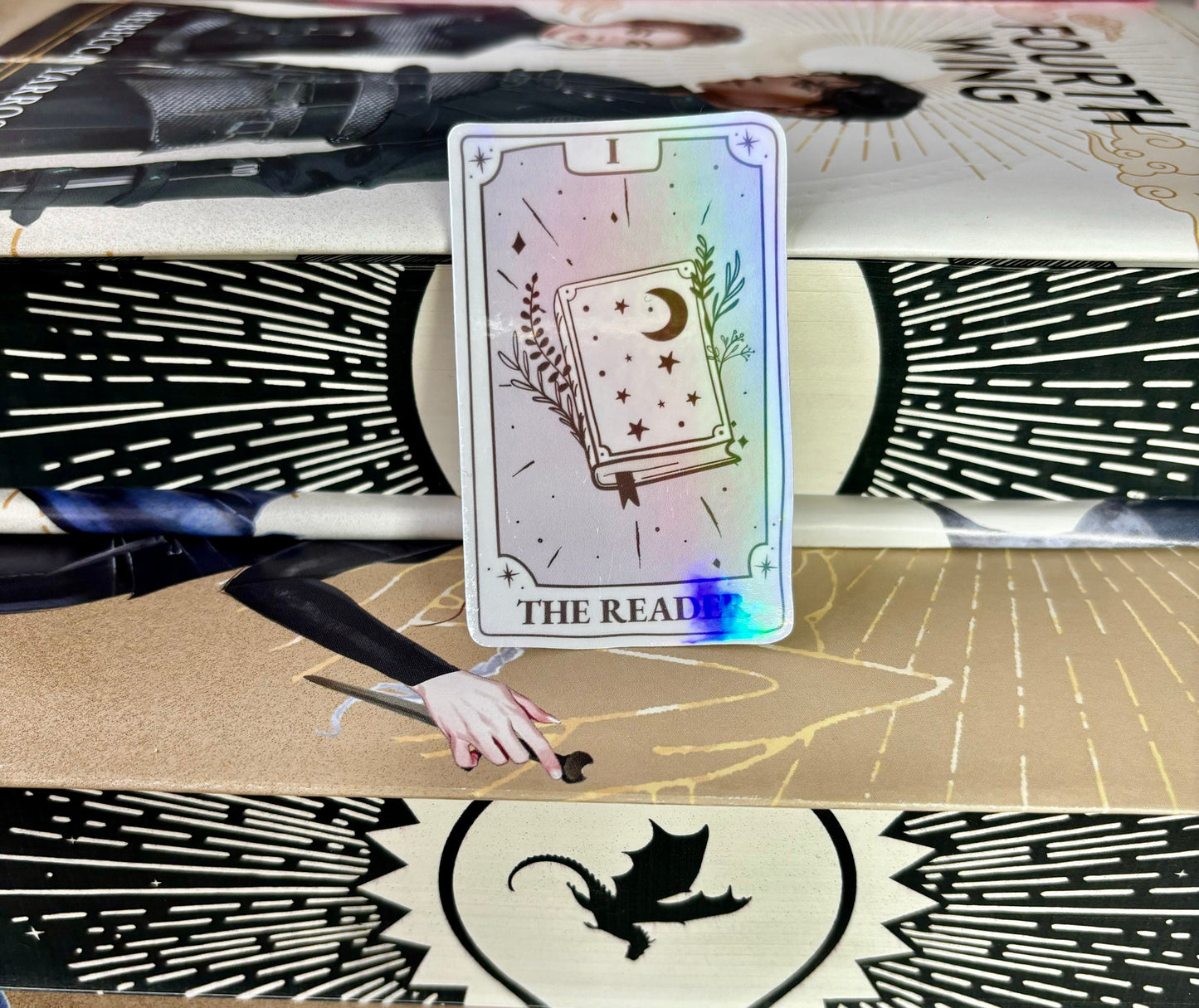 The Reader Tarot Card Sticker