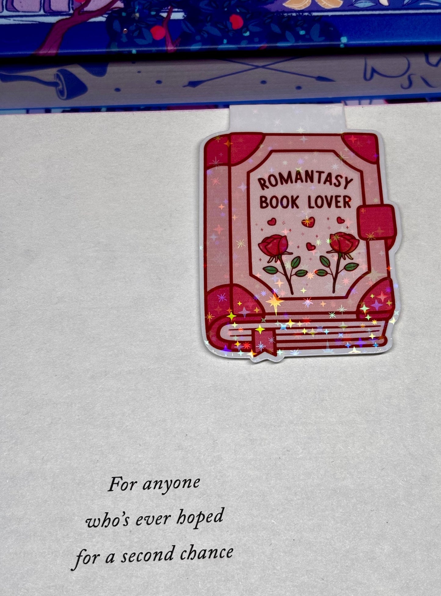 Romantasy Book Lover Magnetic Bookmark