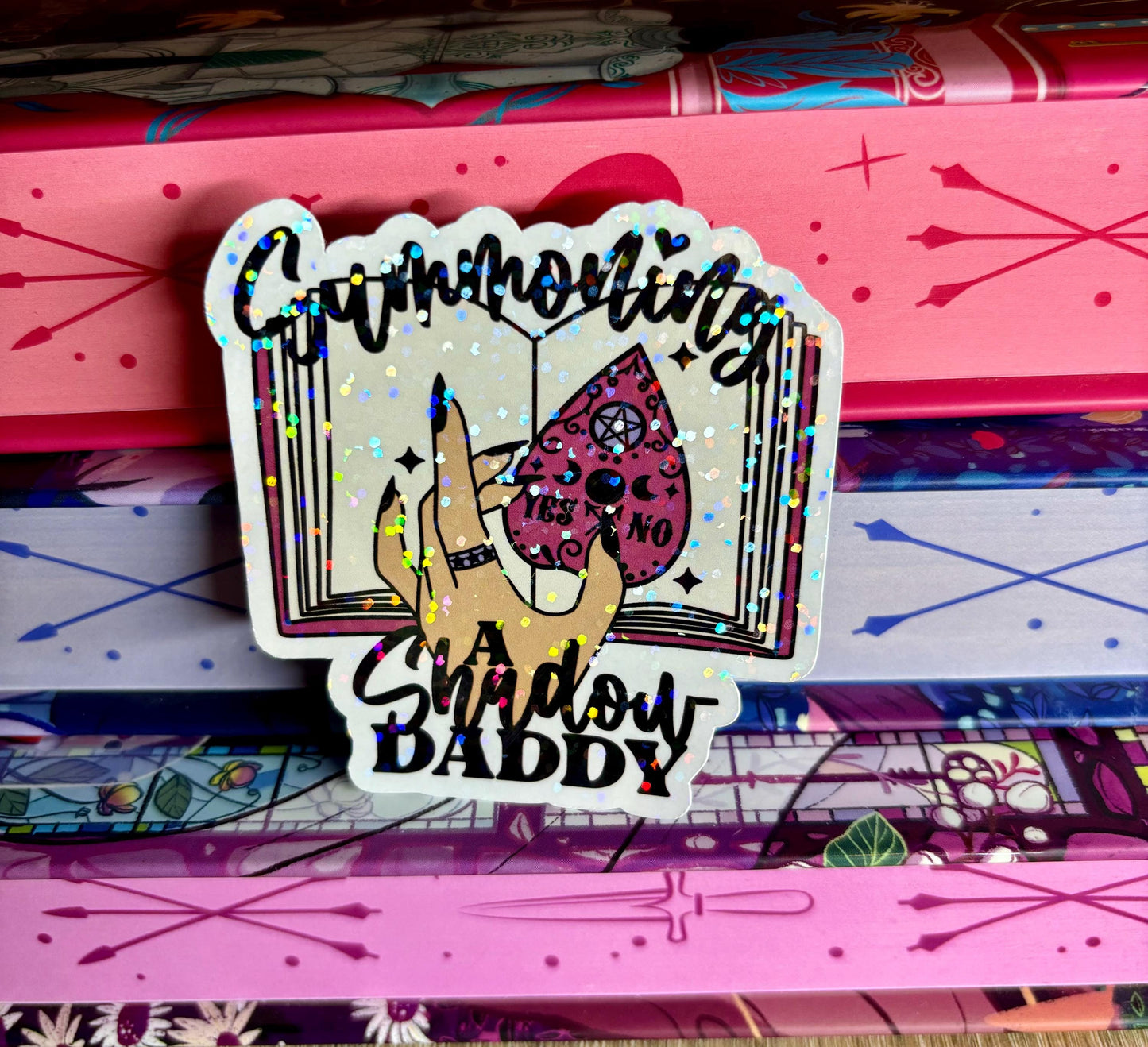 Summoning A Shadow Daddy Sticker